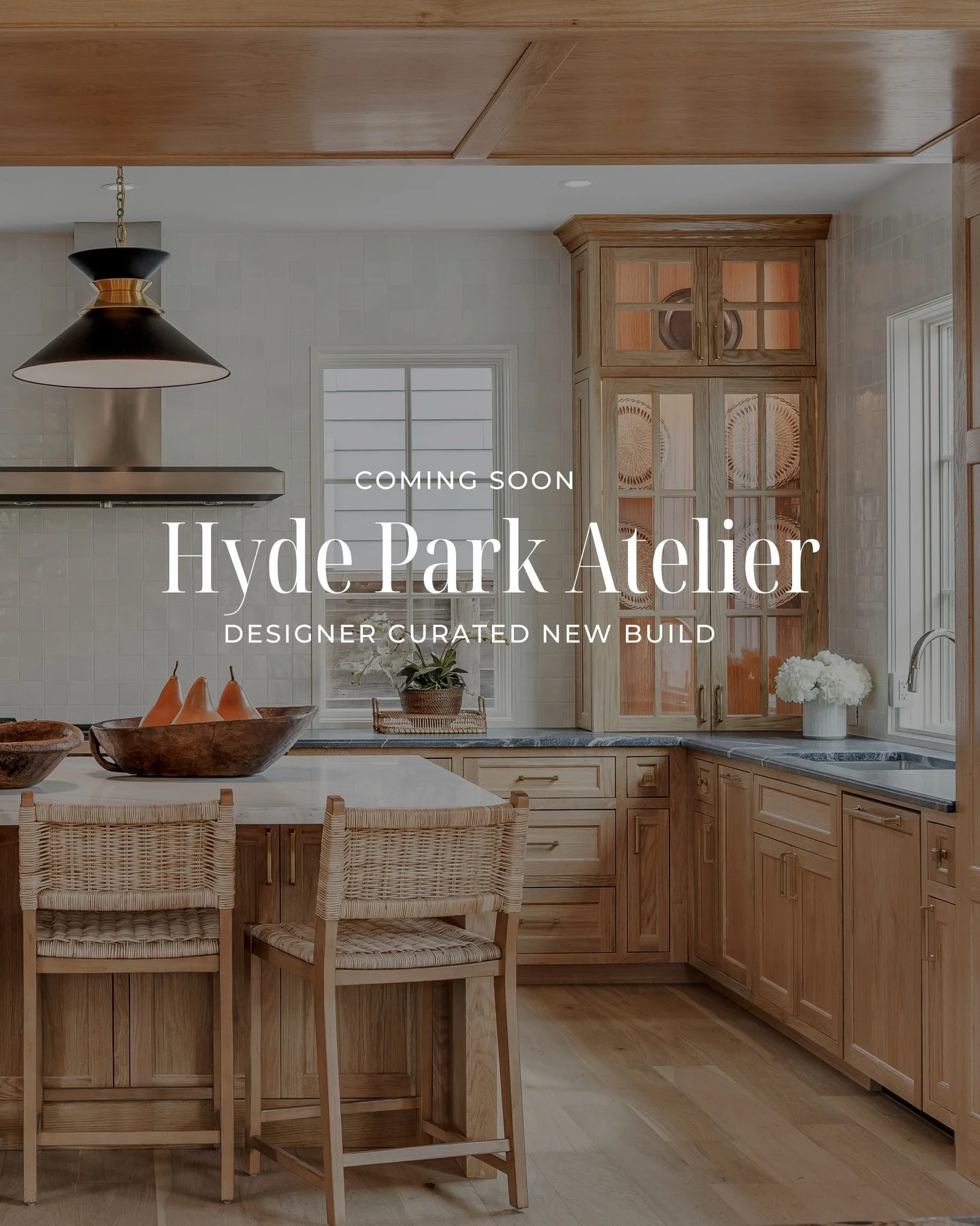 Hyde Park Atelier is coming soon and it&rsquo;s for the people who notice everything.
 Warm arches, Binaco Carrara marble, custom oak, imported lighting&hellip; the details are the headline.

Send this to your design-obsessed friend who would lose it