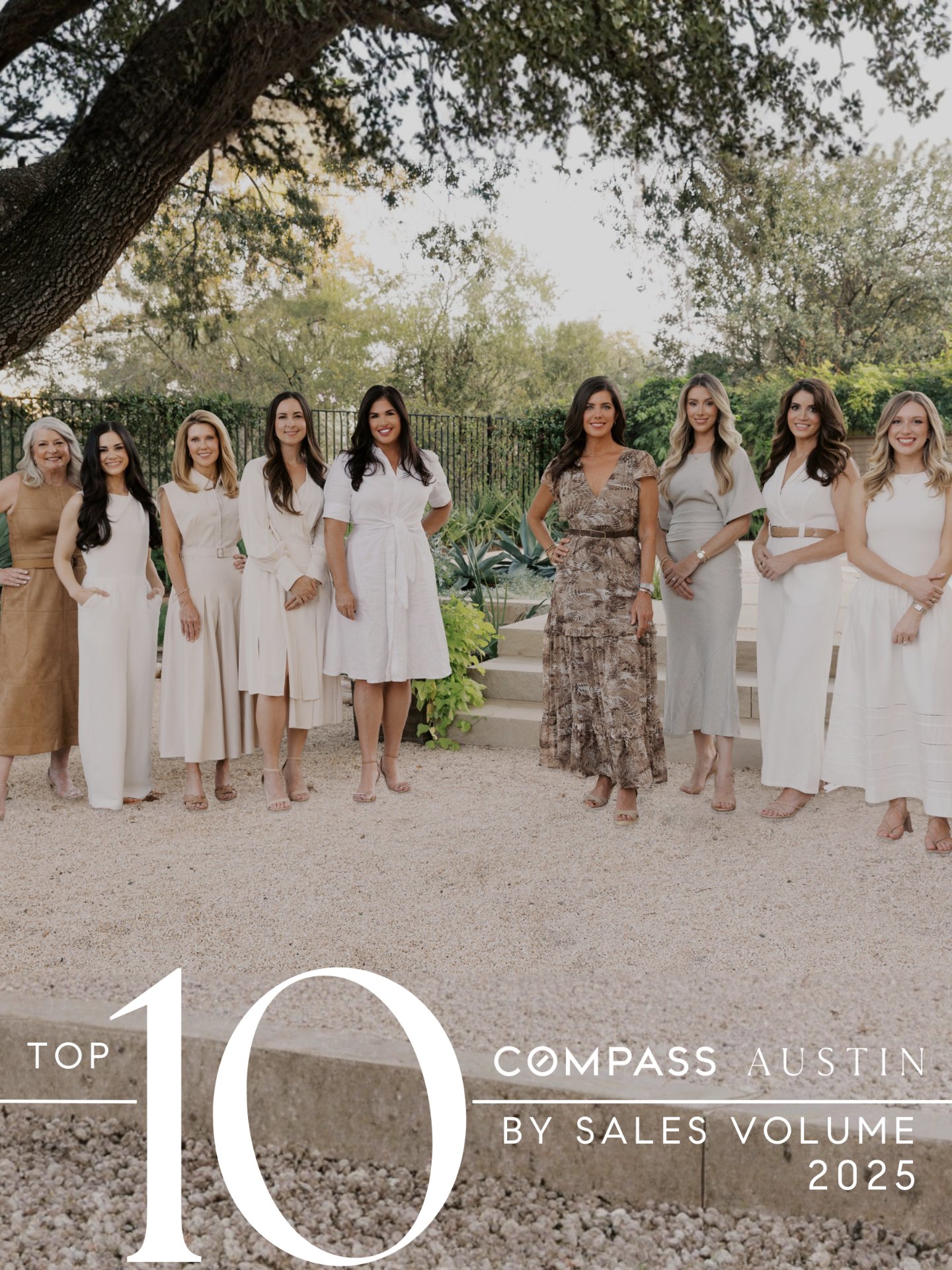 We&rsquo;ve been named a Top 10 Team in Sales Volume at Compass Austin for 2025, and we&rsquo;re so incredibly grateful.

To our amazing clients who trust us with such big life moments, thank you. Truly. You&rsquo;re the reason we get to do what we l