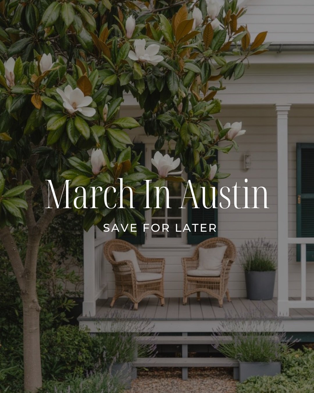 Five March events worth putting on the calendar.

1. International Women&rsquo;s Day Concert &mdash; 3/8 (Hotel Magdalena)
2. The Great Gatsby &mdash; 3/10&ndash;3/15 (Bass Concert Hall)
3. Rodeo Austin &mdash; 3/13&ndash;3/28 (Travis County Expo Cen