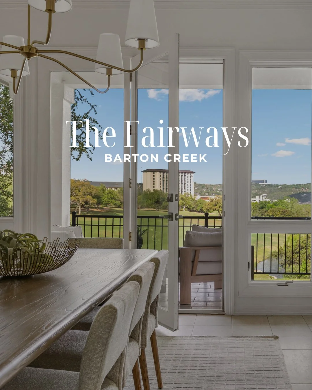 Just Listed | Barton Creek

Fairway views, gated privacy, and the kind of indoor-outdoor flow that never goes out of style.

This updated home in The Fairways opens to sweeping golf course views, an expansive deck, a covered patio, and a layout that 