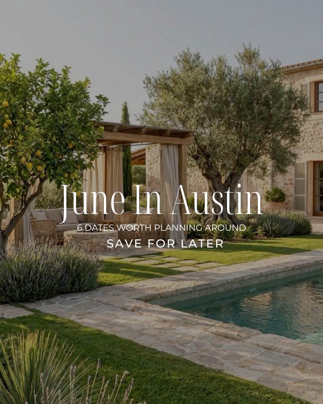 June in Austin is coming in hot &mdash; and this is your save-for-later list.

From moonlit miles around Lady Bird Lake to lavender fields, live music at Zilker, comedy at Moody Center, and an iconic night with Bob Dylan, these are the dates worth pl