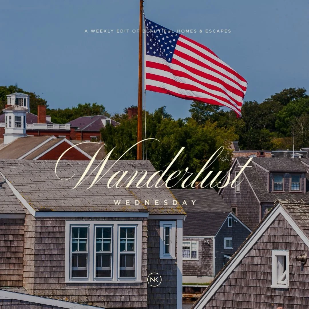 Wanderlust Wednesday: the summer escape edit.

From a tucked-away Nantucket compound to oceanfront Maui, mountain living in Basalt, and a few beautifully placed homes in between, this week&rsquo;s round up is all about properties that feel like a des