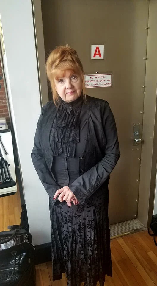 Annie Golden in character.
