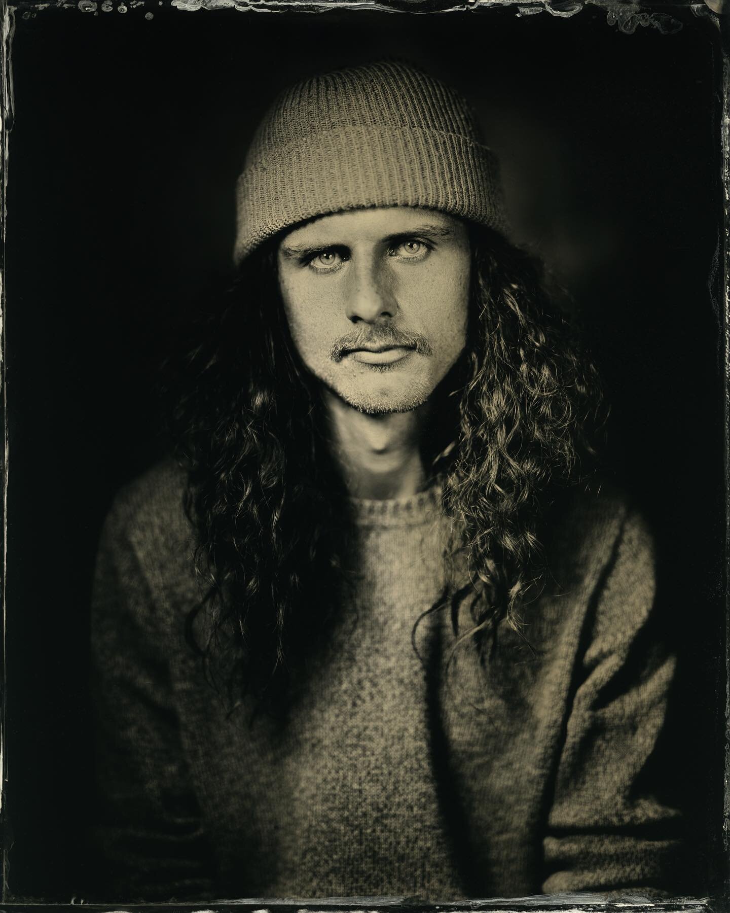 Very rarely do I ever show my face on here so I wanted to take a chance and show off an incredibly serious wet plate portrait taken of me by @collodioncollective 
I also wanted to take some time and make a few morning announcements like a high school