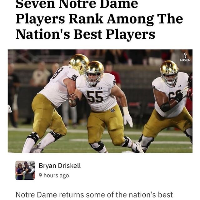 Sports Illustrated writes: &ldquo;Rising junior Jarrett Patterson ranked as the nation&rsquo;s eighth best center. According to Pro Football Focus, the trio of Eichenberg, Kraemer and Patterson did not allow a single sack all season.&rdquo; In the lo