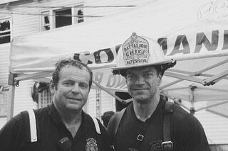 From 9/11 to Covid -19  today @eastwestnutrition  officially retires from The @paterson_fire . Congratulations on a hell of a career , enjoy retirement buddy #firefighter #firstresponders #nutrition #thinredline #eastcoast #jerseyshore #covid19 #911 