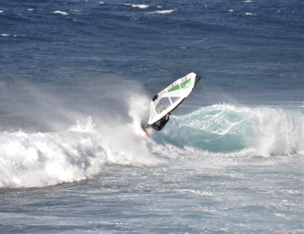 Wind Surfer, North Shore, Hawaii