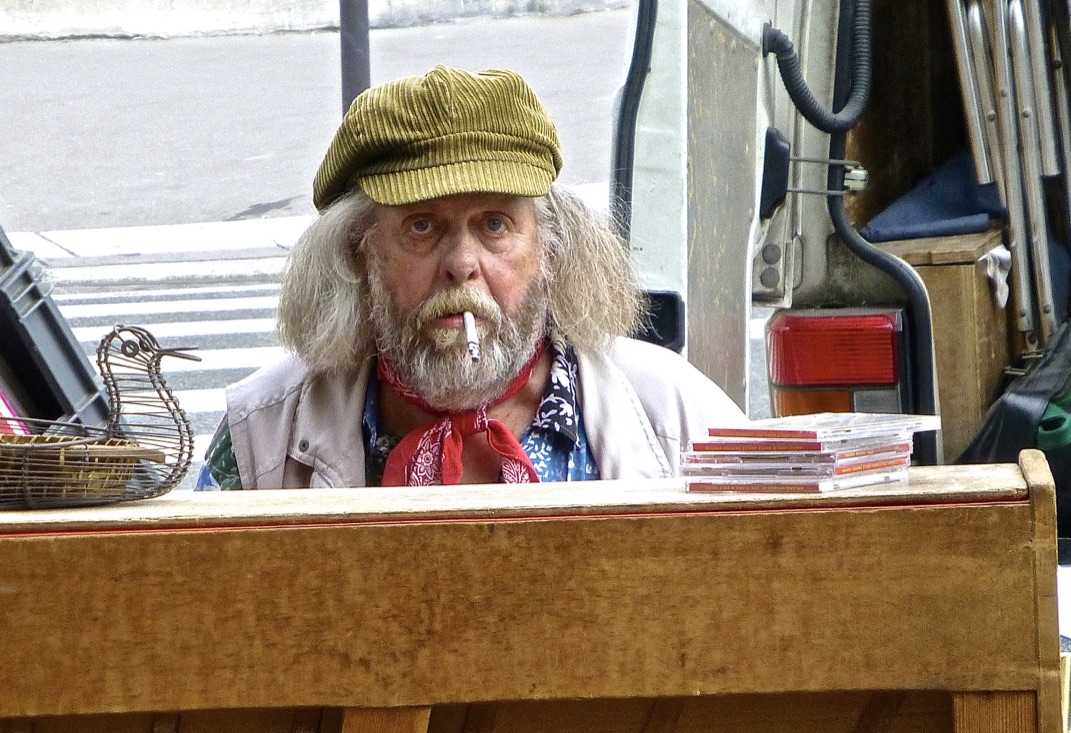 Paris Street Piano Player