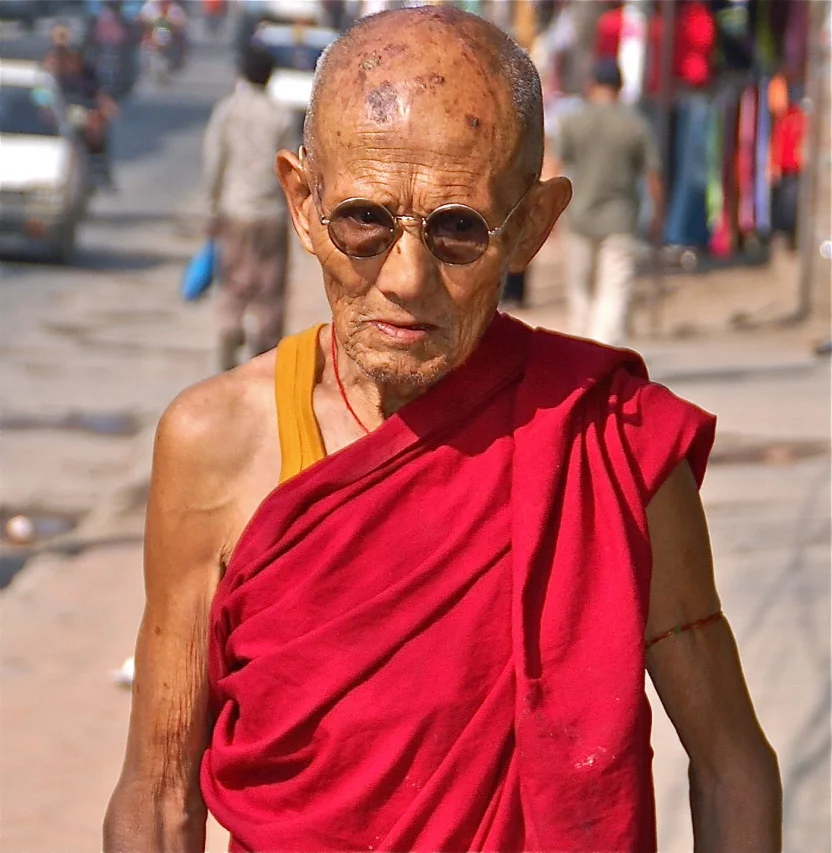 Elderly Monk, Nepal