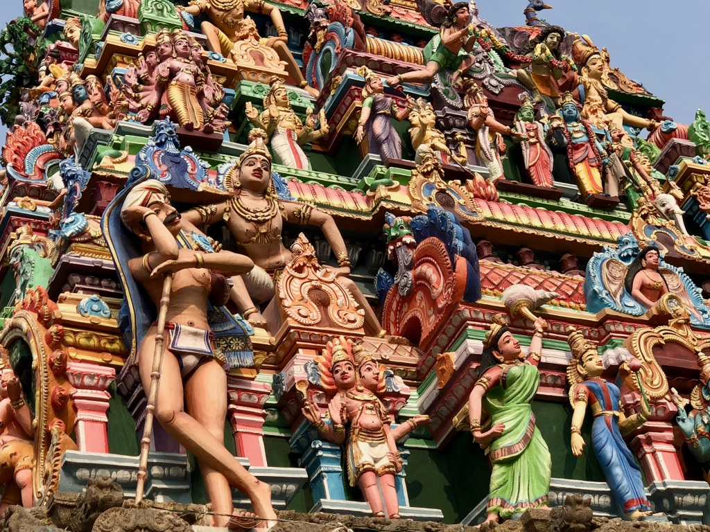 Terra Cotta Figures Covered Temple, Sri Lanka