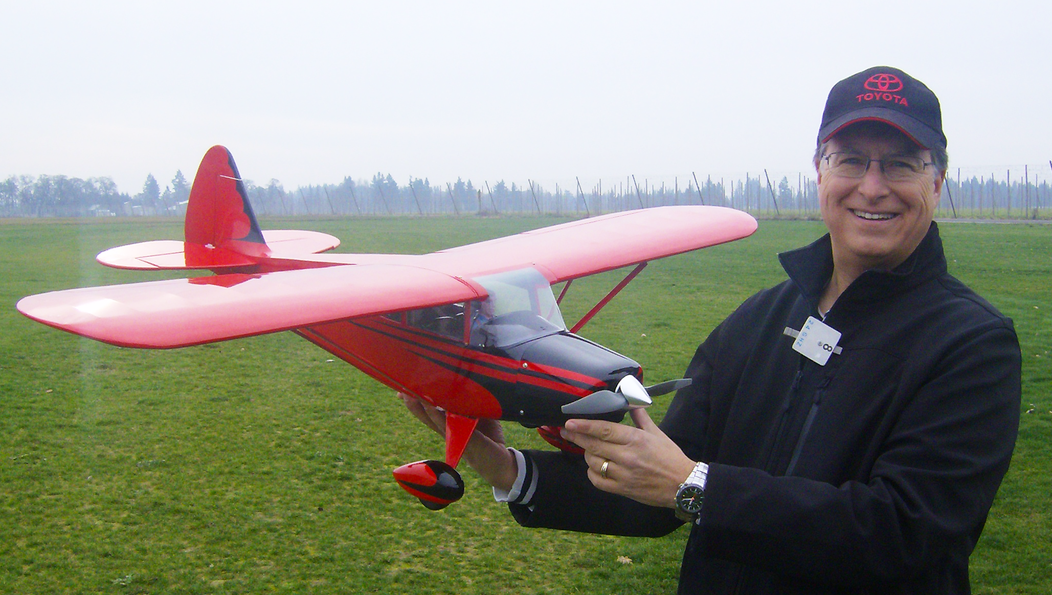 Dave Derhalli with his Horizon Hobby Pacer.