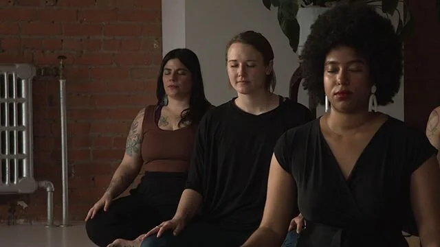 It’s been even more apparent how much I rely on SEEING the bodies in the room to cue and sequence during my classes. But virtual teaching loses that a bit, because I can’t feel out how everyone is doing, see if what I’m saying is la