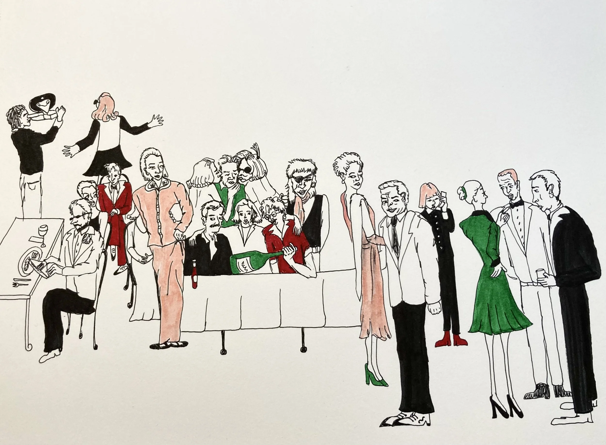 A party comprised solely of frenemies