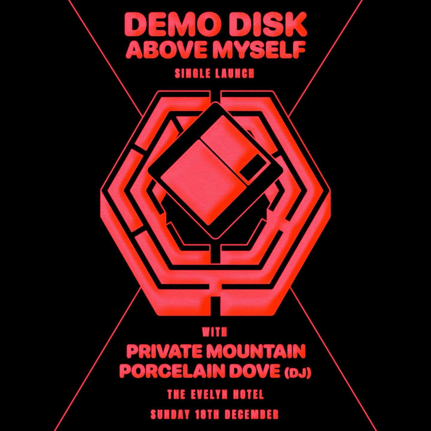 Still time to grab some tix to see @demodisk64 @private.mountain and @porcelain_dove at the @theevelynhotel this Sunday night! Link in bio 🎟️