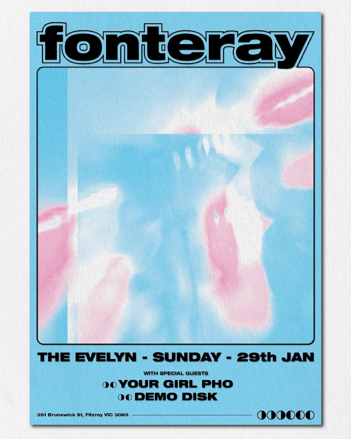yewww! got this one coming up on the 29th of Jan with legends @fonteray.music and @yourgirlpho - so keen! 💫