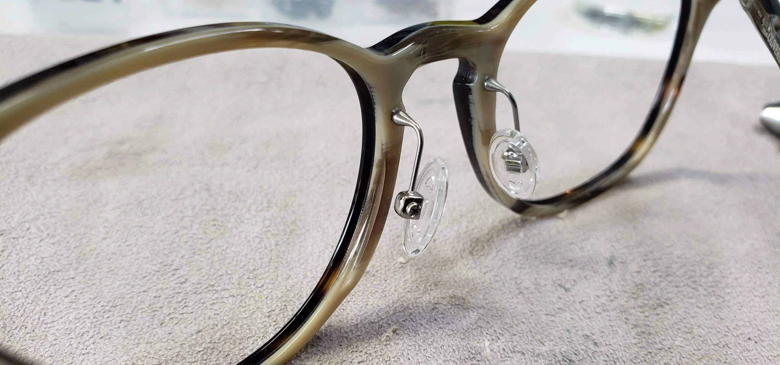 Universal Fit Nosepad Adaption — Northwest Frame Repair