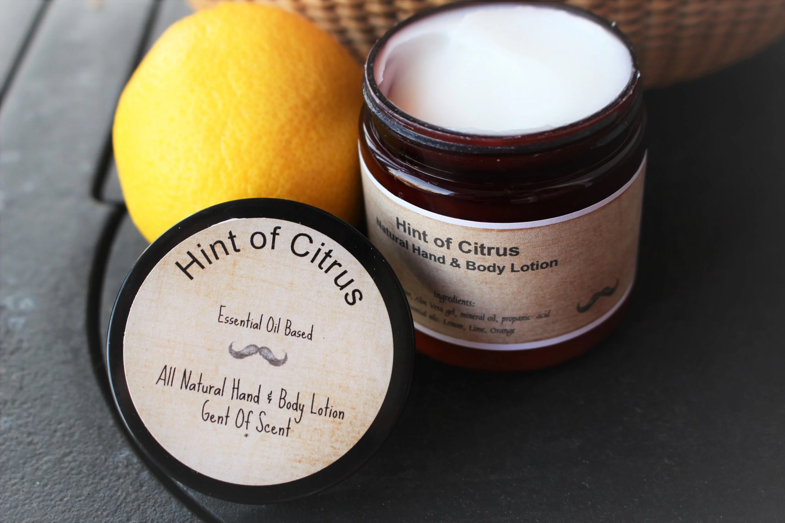 Hint of Citrus Essential Oil Hand and Body Lotion