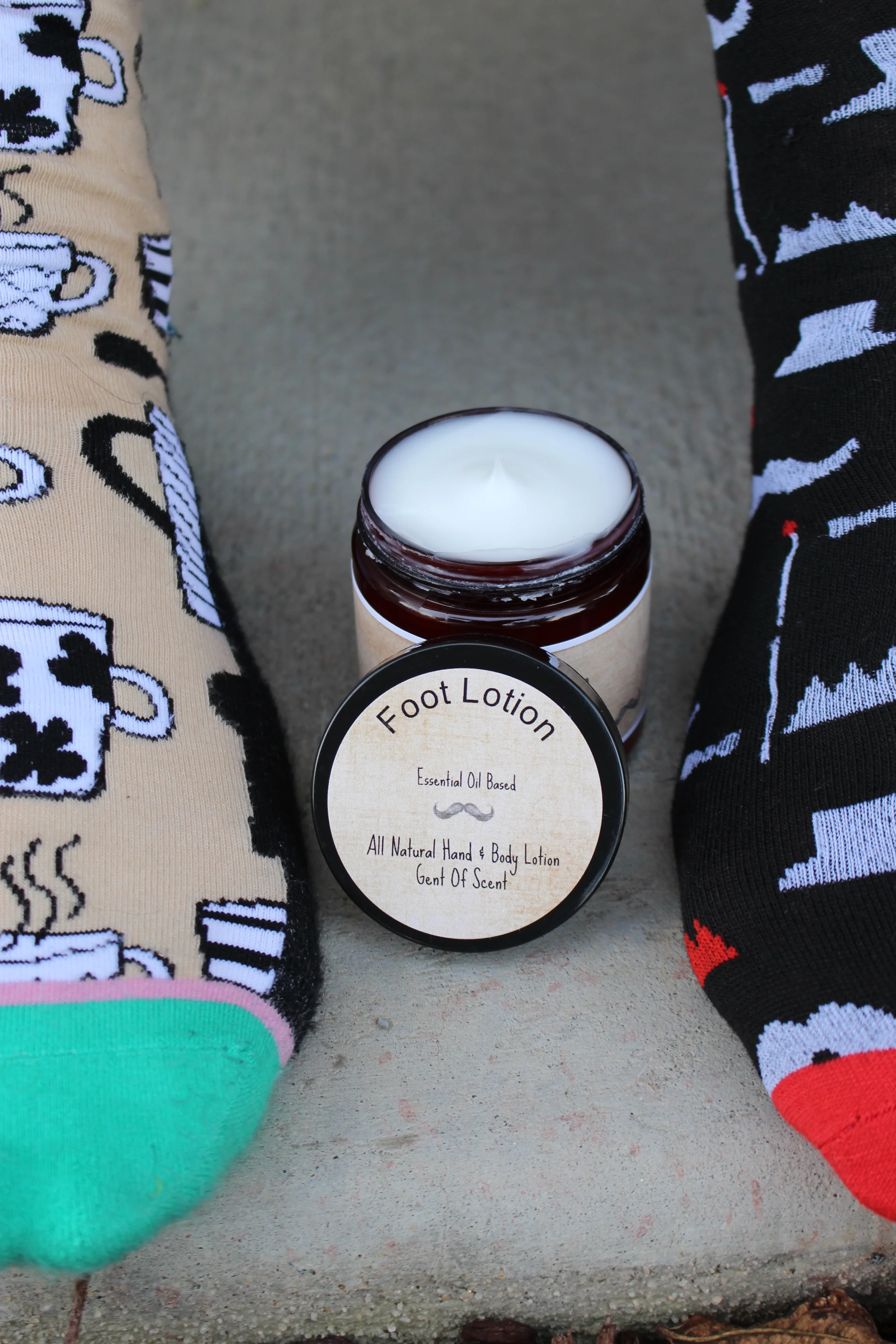 FOOT LOTION WITH MAGNESIUM - ESSENTIAL OIL BASE