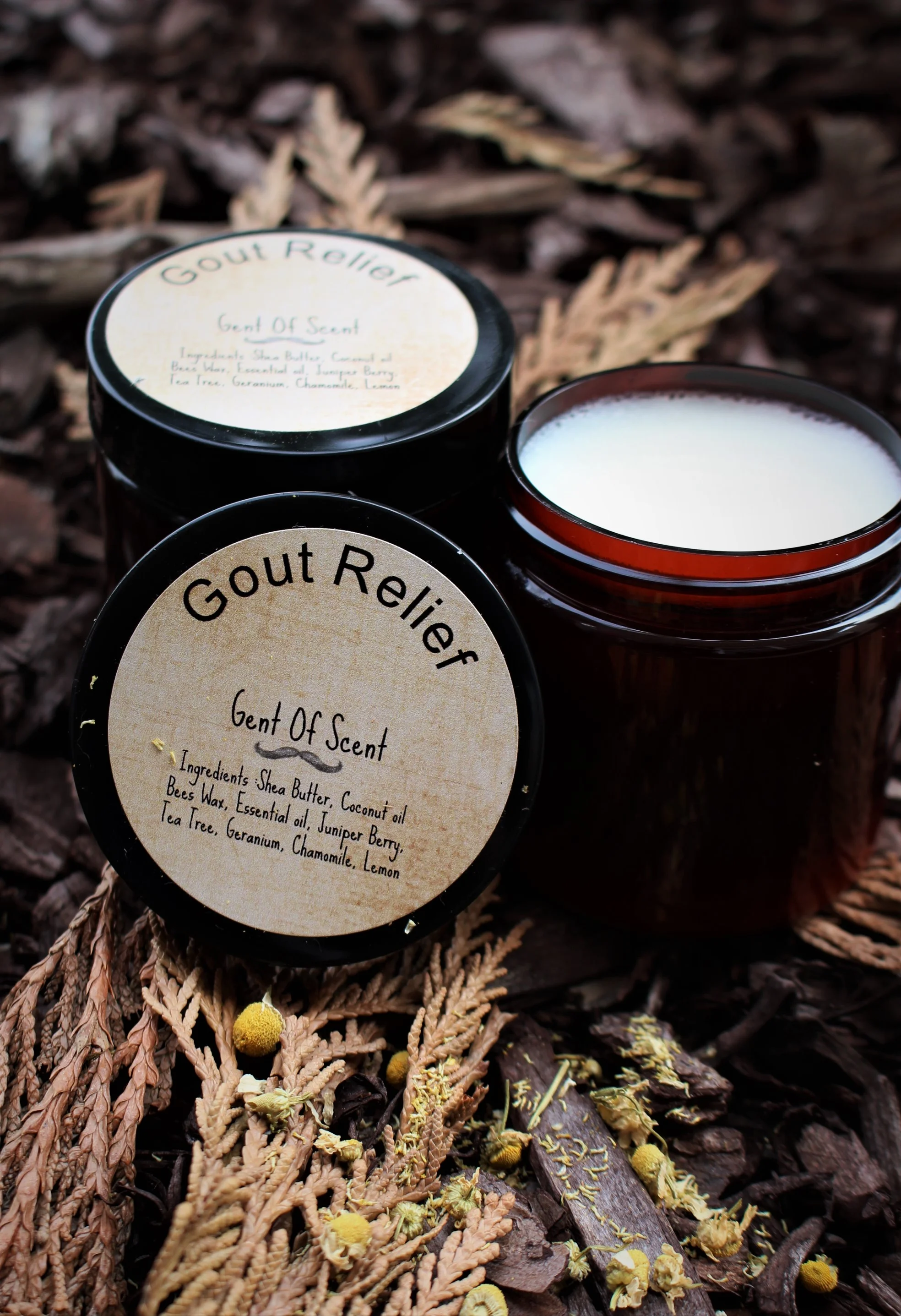 Gout Relief All Natural Essential Oil Based Balm