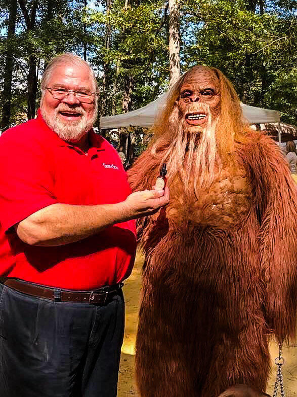 Even Big Foot uses our oil!