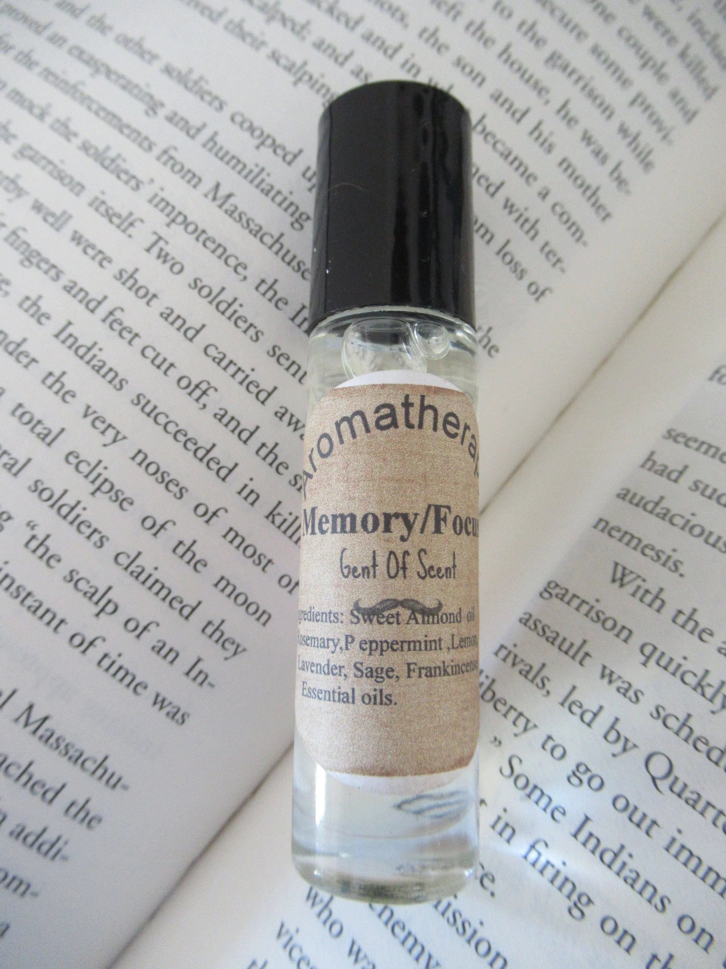 Memory & Focus Essential Oil Roller Ball