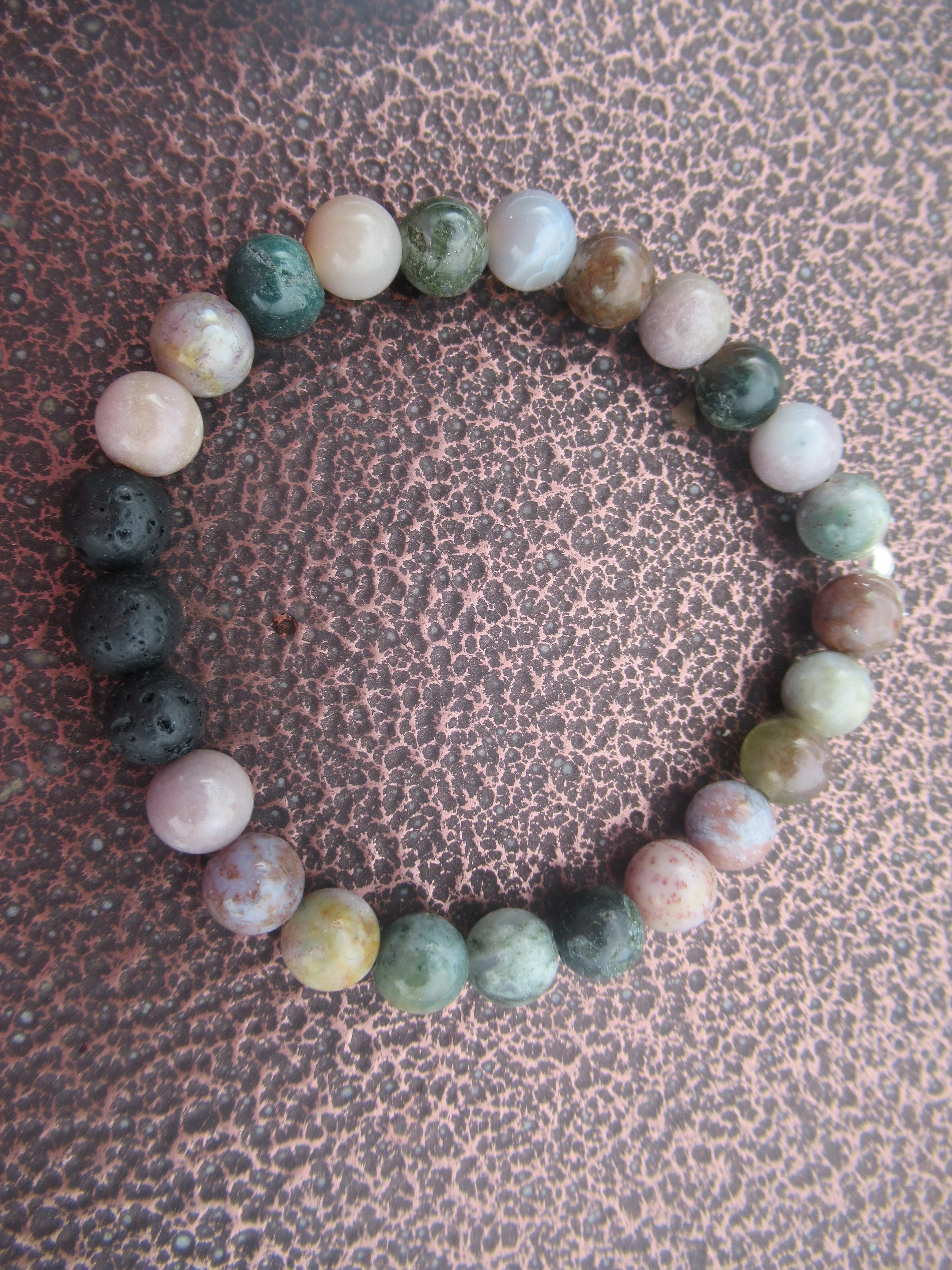 INDIAN AGATE DIFFUSER BRACELET