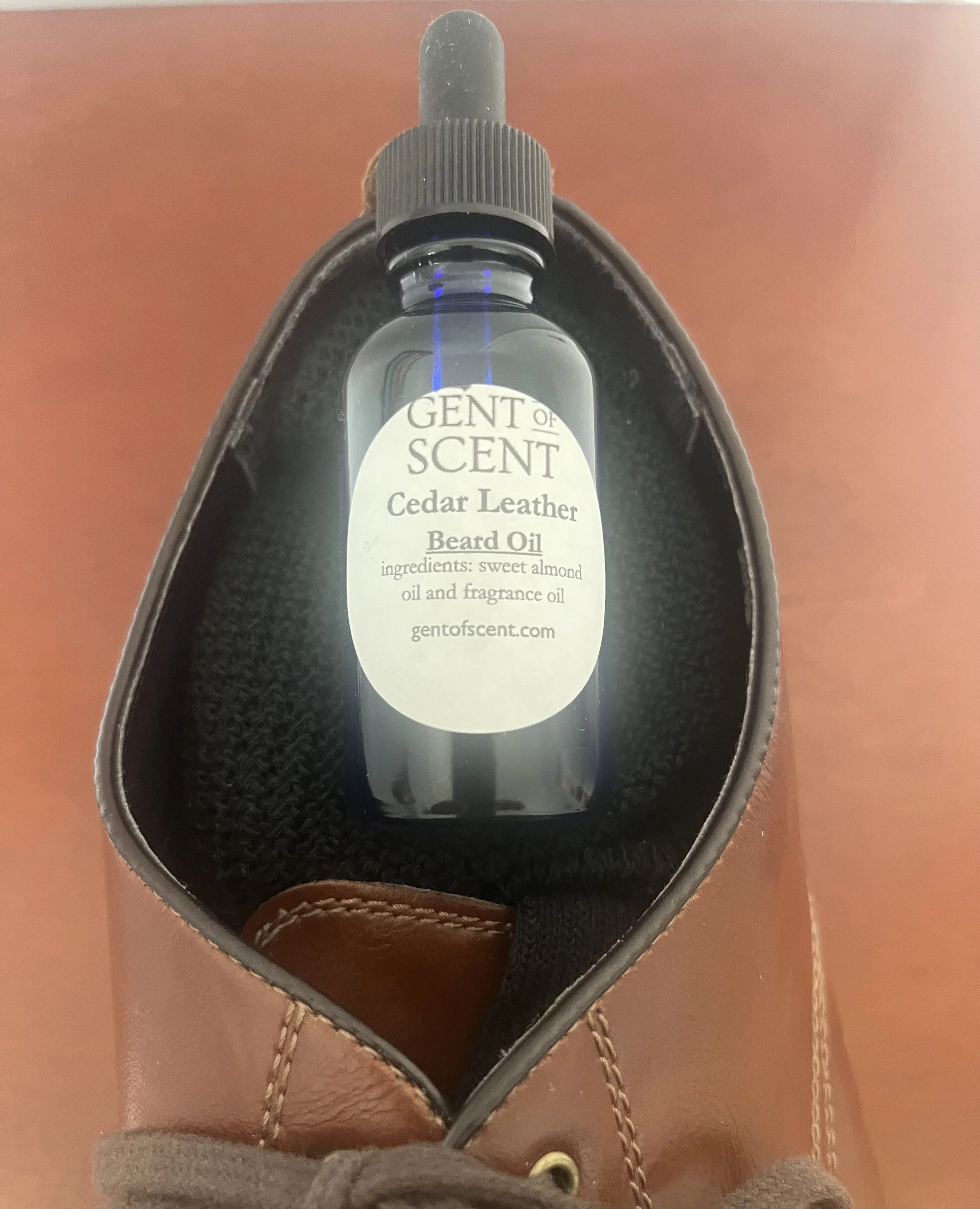 Cedar Leather All Natural Beard Oil