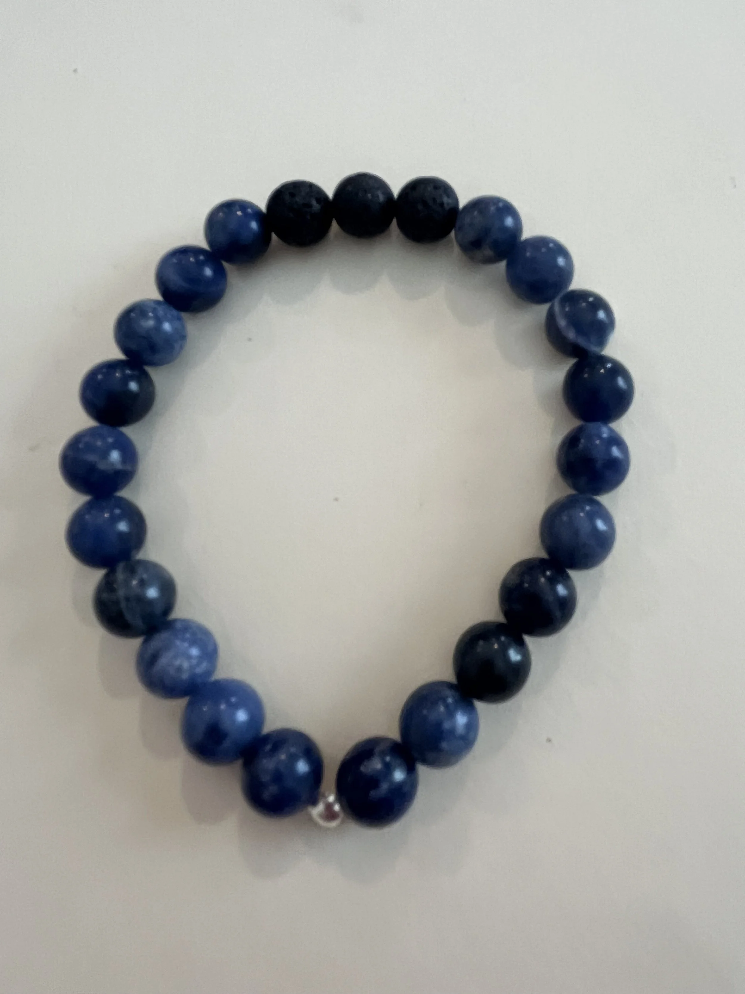 BLUE SODALITE DIFFUSER BRACELET