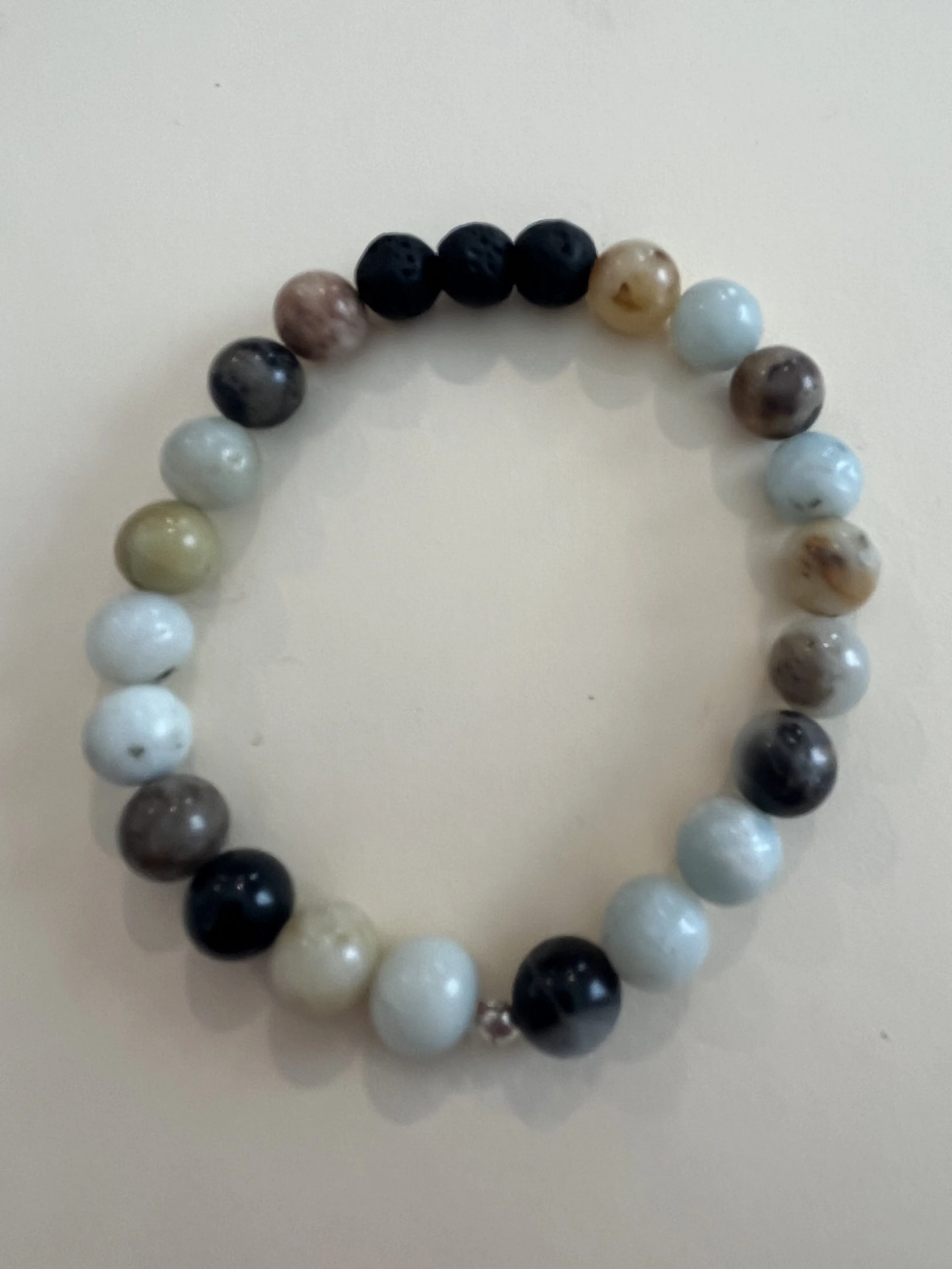 AMAZONITE DIFFUSER BRACELET
