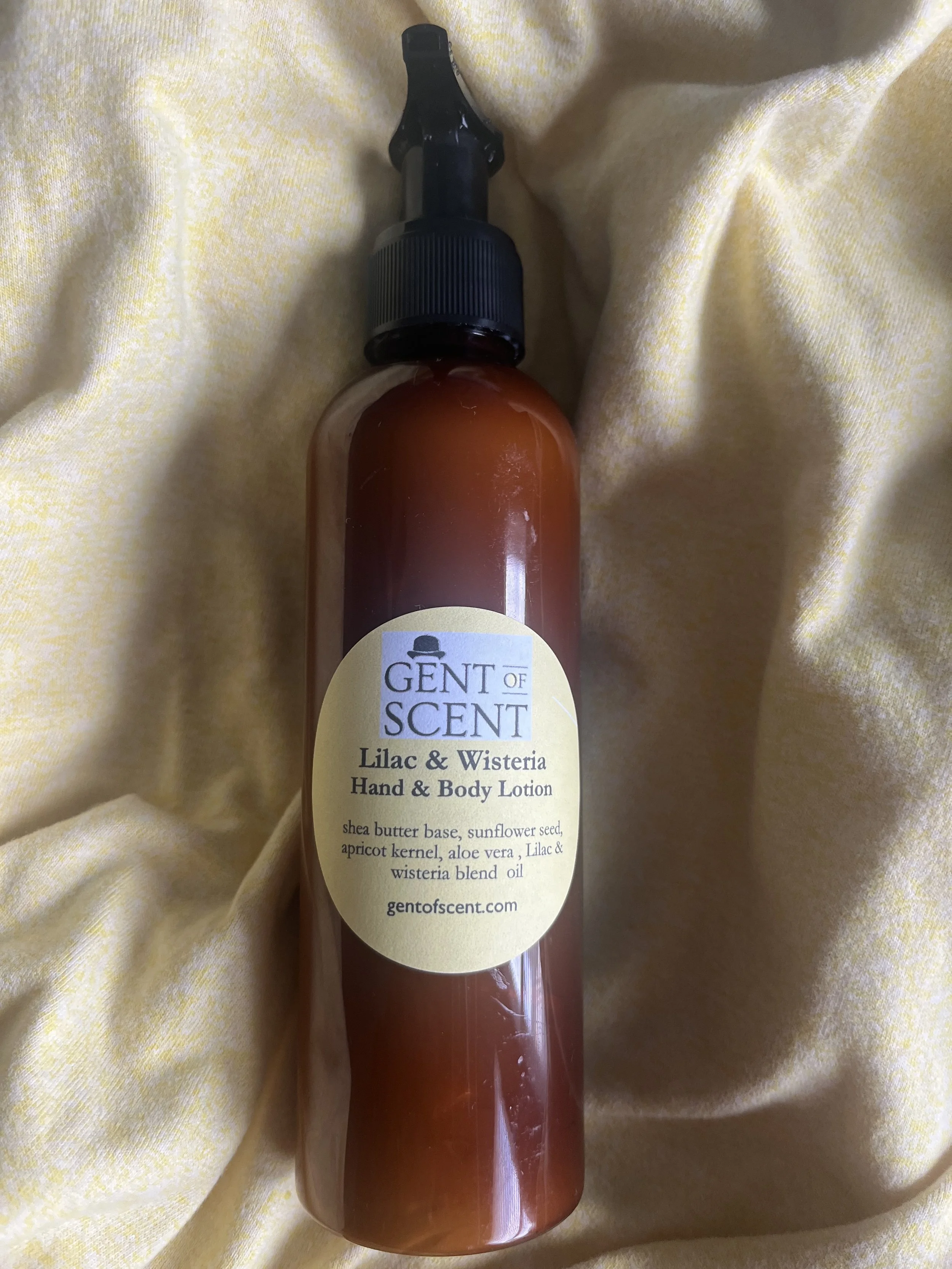 LILAC & WISTERIA ESSENTIAL OIL HAND AND BODY LOTION