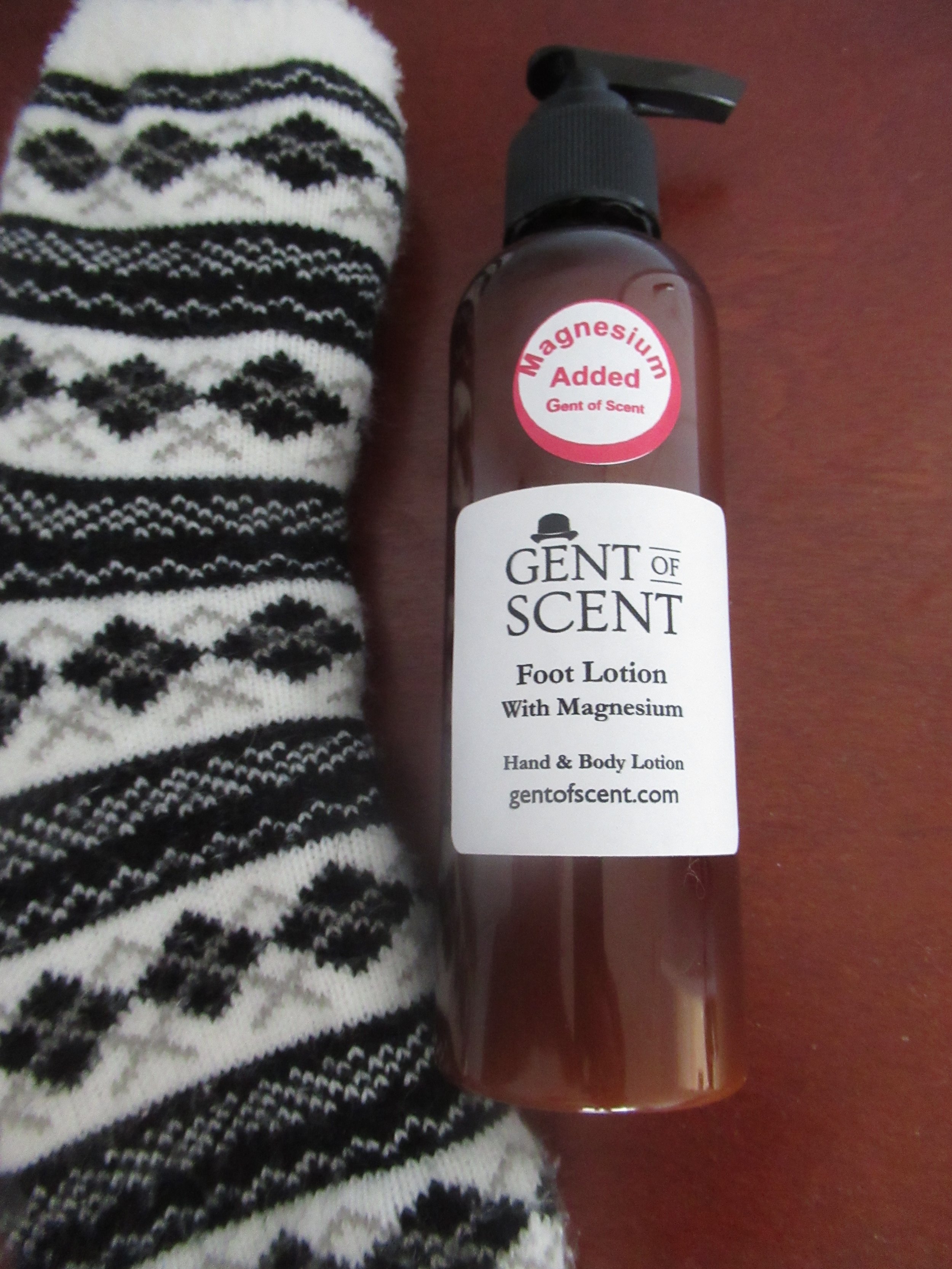 FOOT LOTION WITH MAGNESIUM IN 6.9 OZ. PUMP