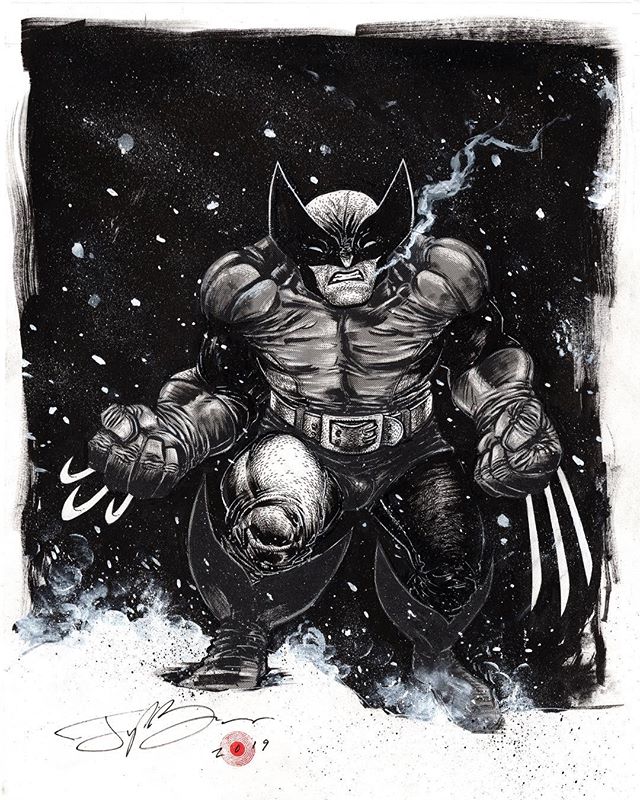 Sorry that I&rsquo;ve been MIA for a while, so here&rsquo;s some new art. #snikt #marvel #comics #comicbookart #comicbooks #comicart #comicartist #instagramart #instaart #instaartist #artistsoninstagram #artoftheday #sketch #art #sumi #wolverine #mar