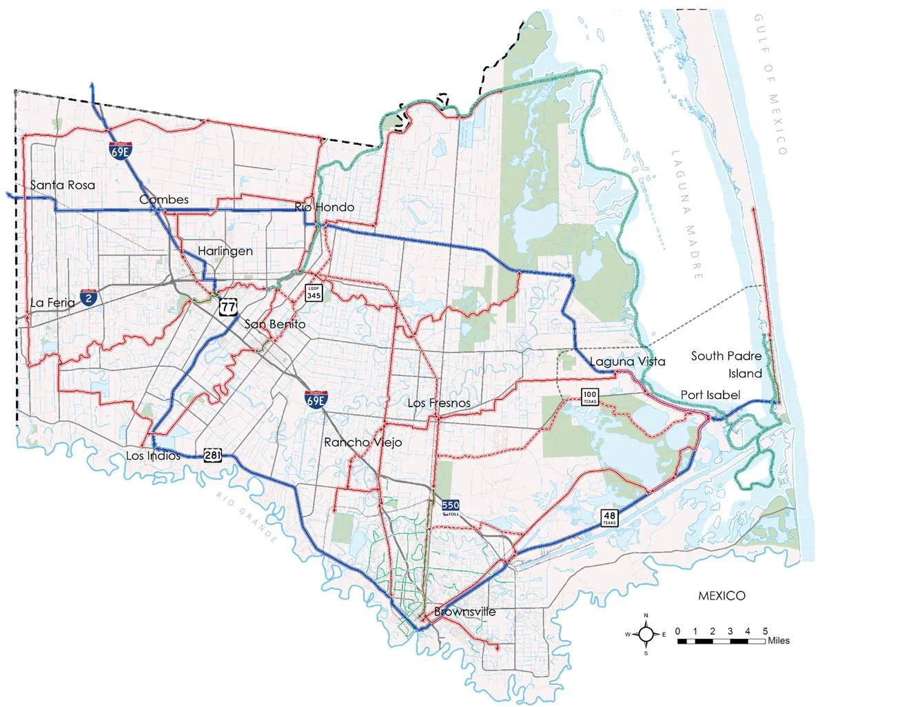 Envisioned Caracara Trail Network
