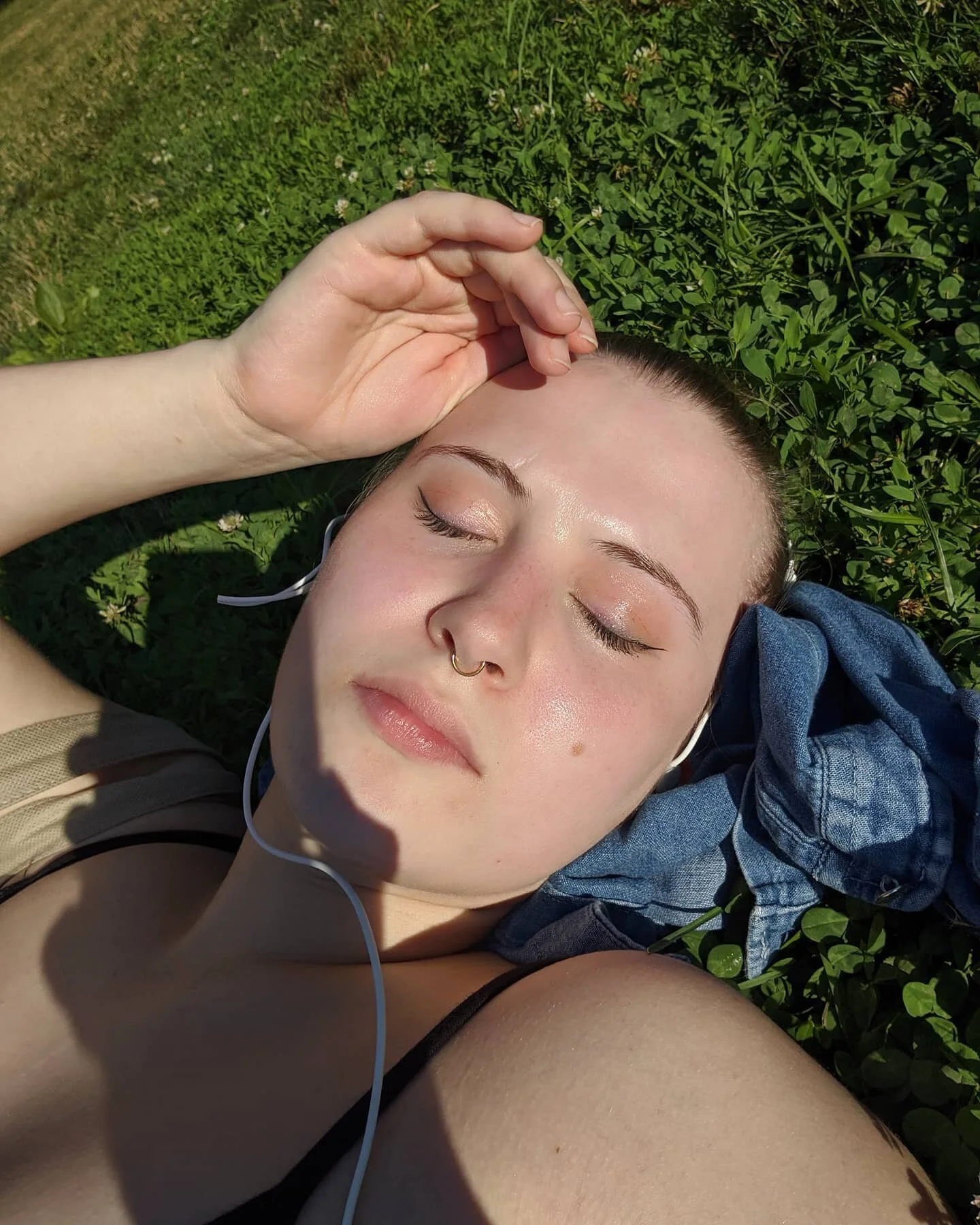 Feat. me outside drinking up some sun.

A lot of things in my life have been coming back around recently. Eerily, and intensely.
Such a strange feeling. A subtle nod that time is not linear.
How do you make peace with it?
Feeling like I've outgrown m
