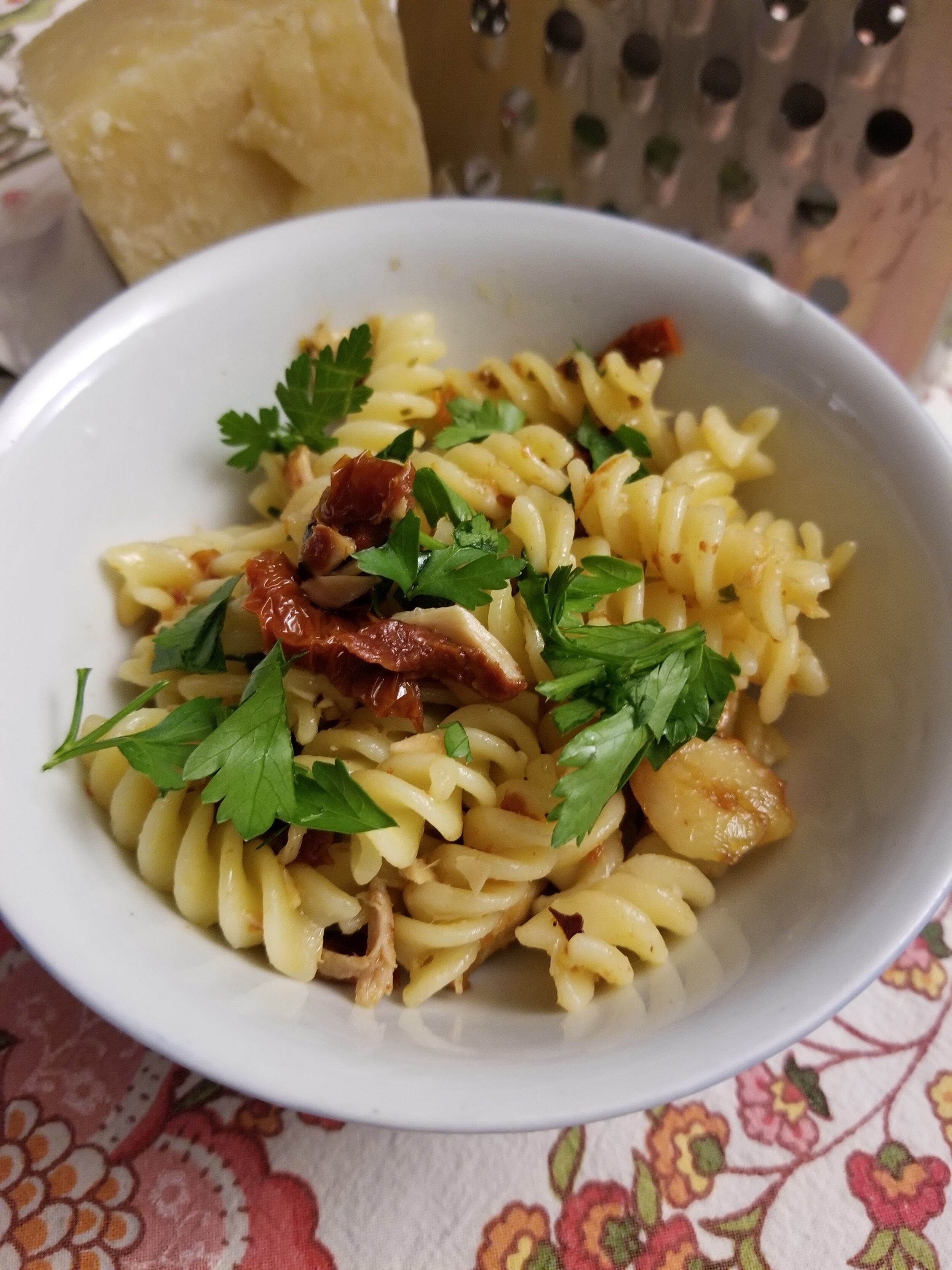 Tuna and Sundried Tomato Pasta Recipe by Troy Bond — Berkshire Food Coop