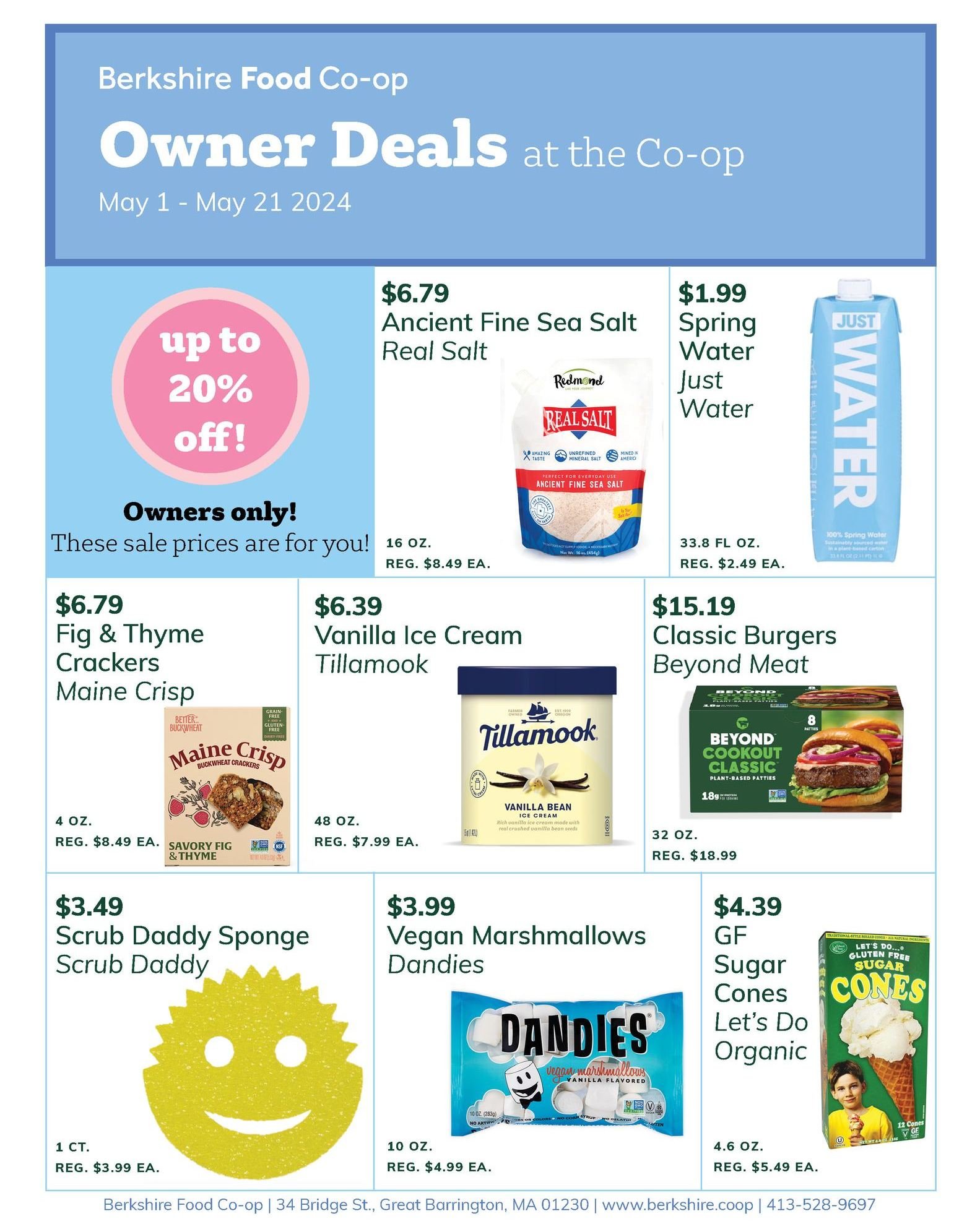 Anyone can shop at the Co-op, but Owners get exclusive benefits &amp; discounts on various items! Here are our current Owner Deals 🩵 To join 5000+ community members and become a Co-op Owner, make a one-time refundable purchase of an Equity Share for