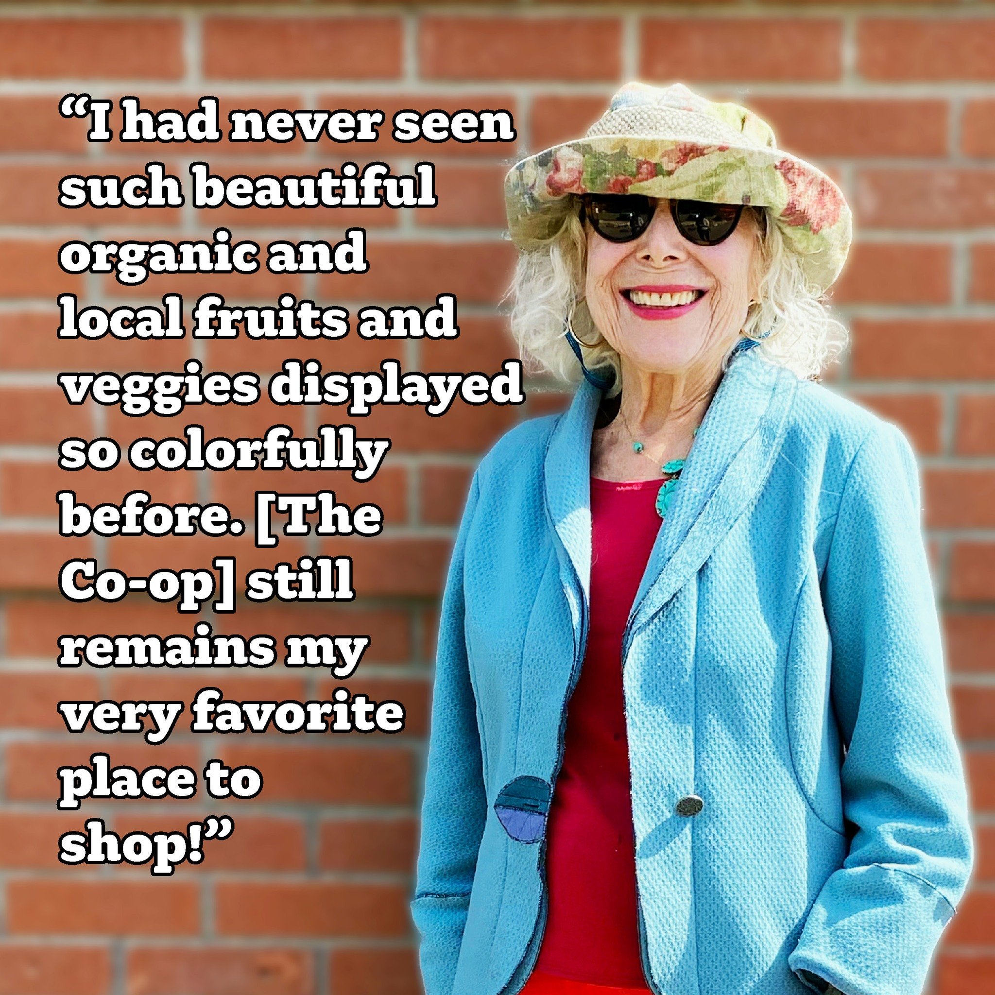 &quot;I remember the first time I came into the Berkshire Coop and my eyes opened up with delight!!! It seems like decades ago!

&quot;I had never seen such beautiful organic and local fruits and veggies displayed so colorfully before. I couldn&rsquo
