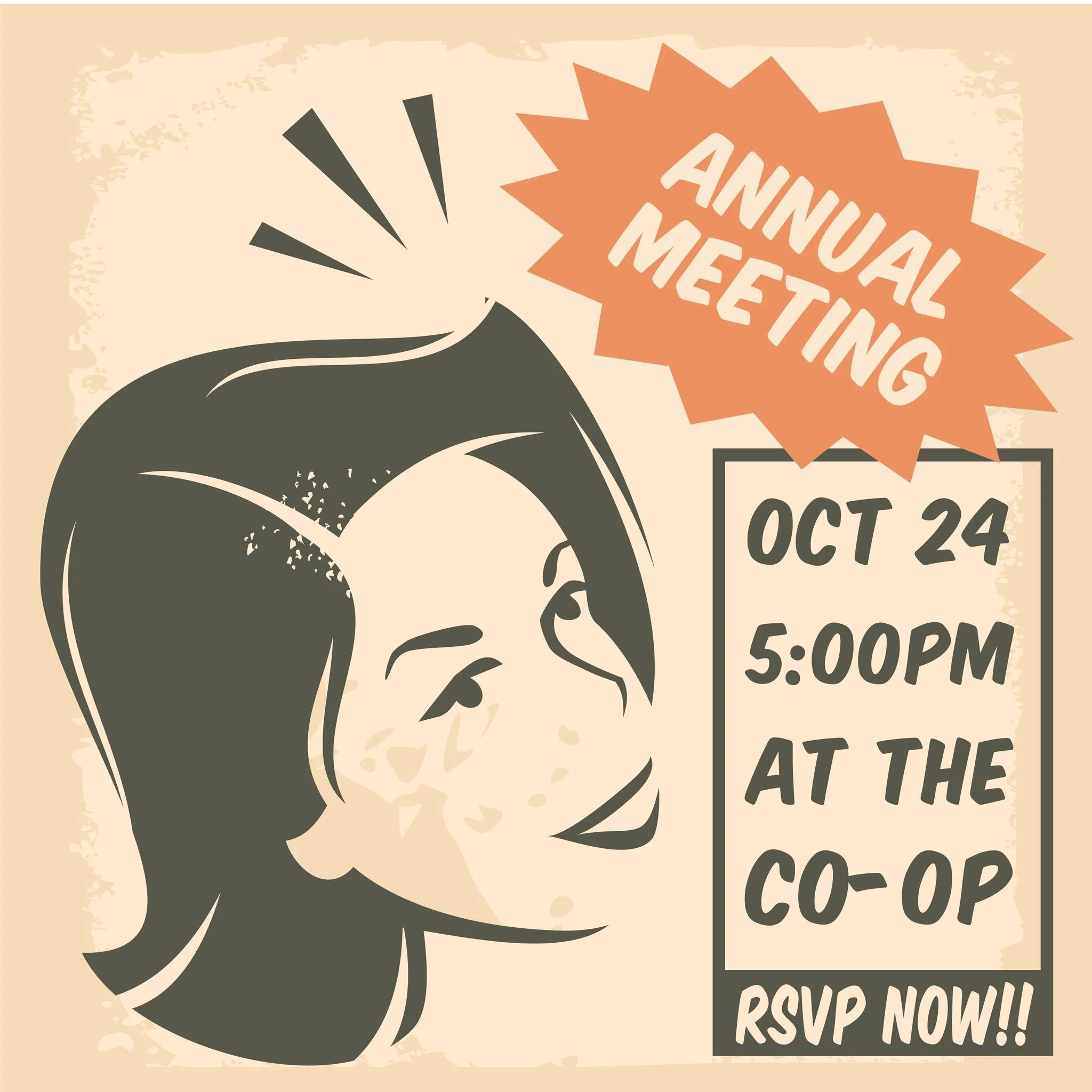 Have you RSVP'd yet for our Annual Meeting?? We're doing it a little differently this year. Head to berkshire.coop/annualmeeting to learn more and RSVP before October 10. The first 100 Owners to RSVP will get a free gift at the door! You'll even get 