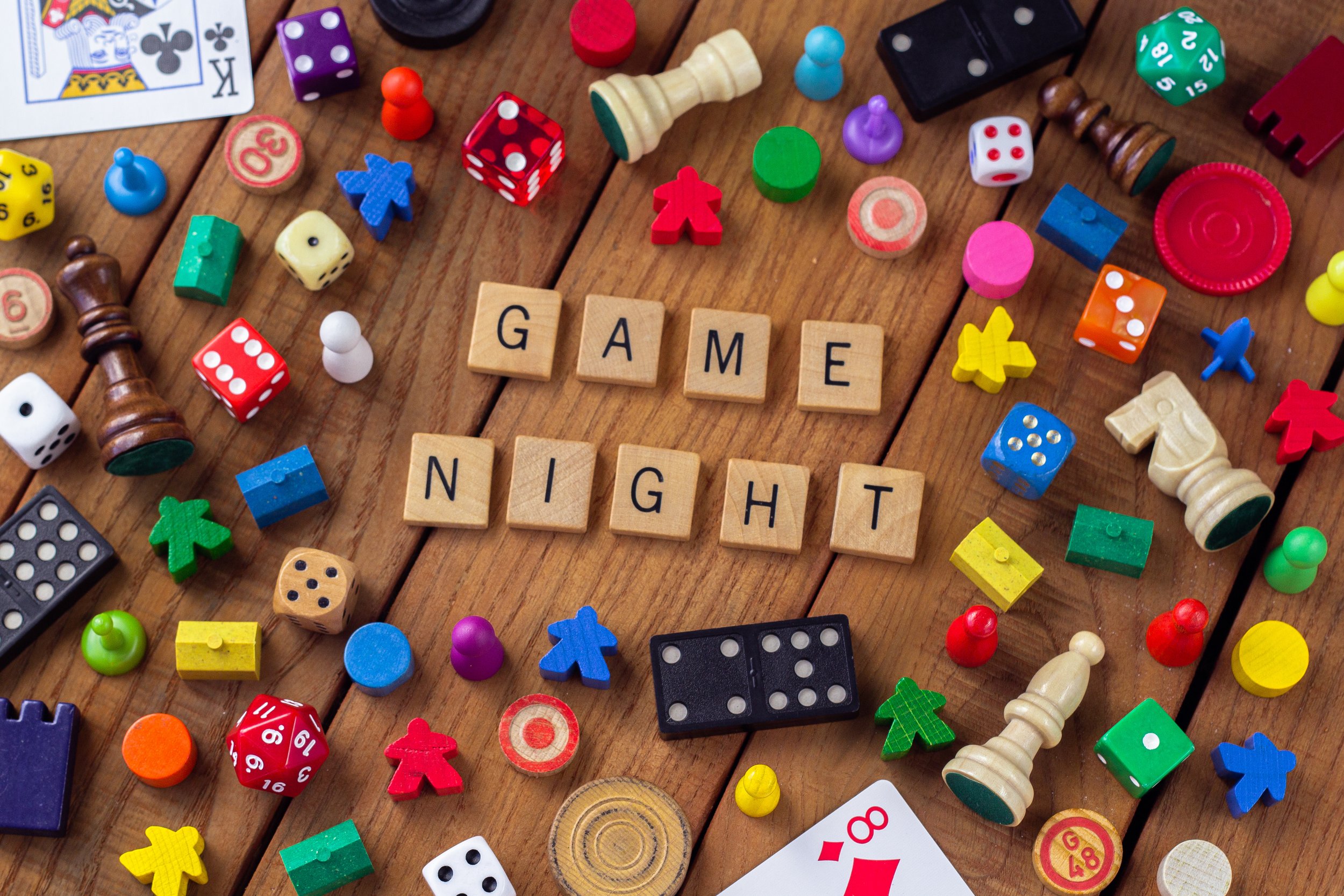   GAME NIGHT    MONTHLY, THIRD THURSDAY    5PM - 7PM     LEARN MORE!   