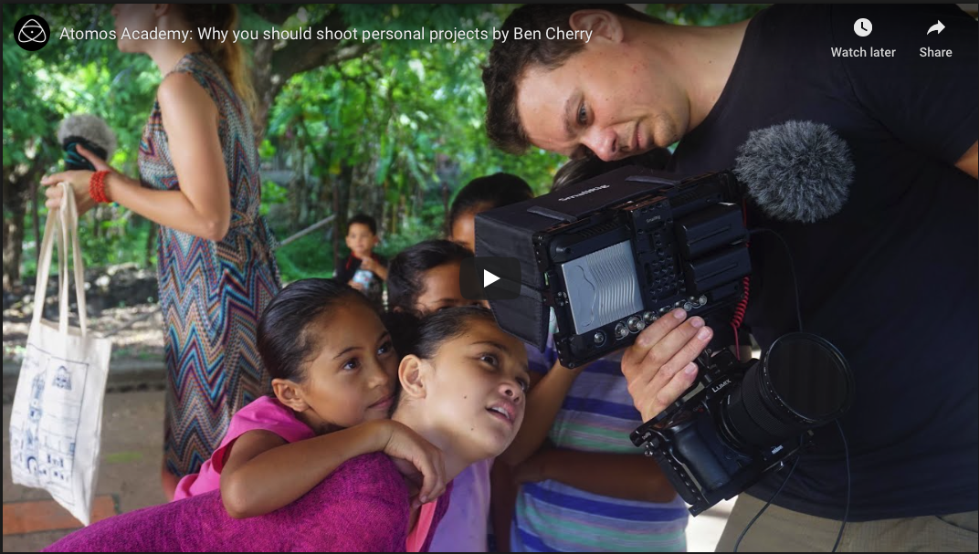 WHY YOU SHOULD SHOOT PERSONAL PROJECTS