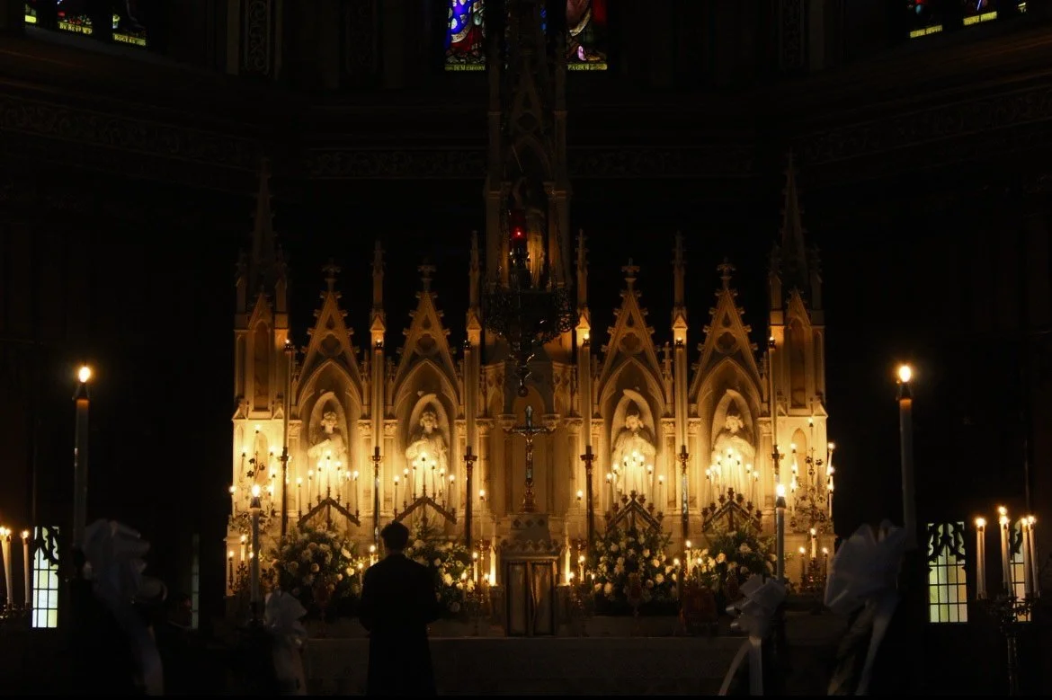 Landscape Rorate Mass Altar 2025