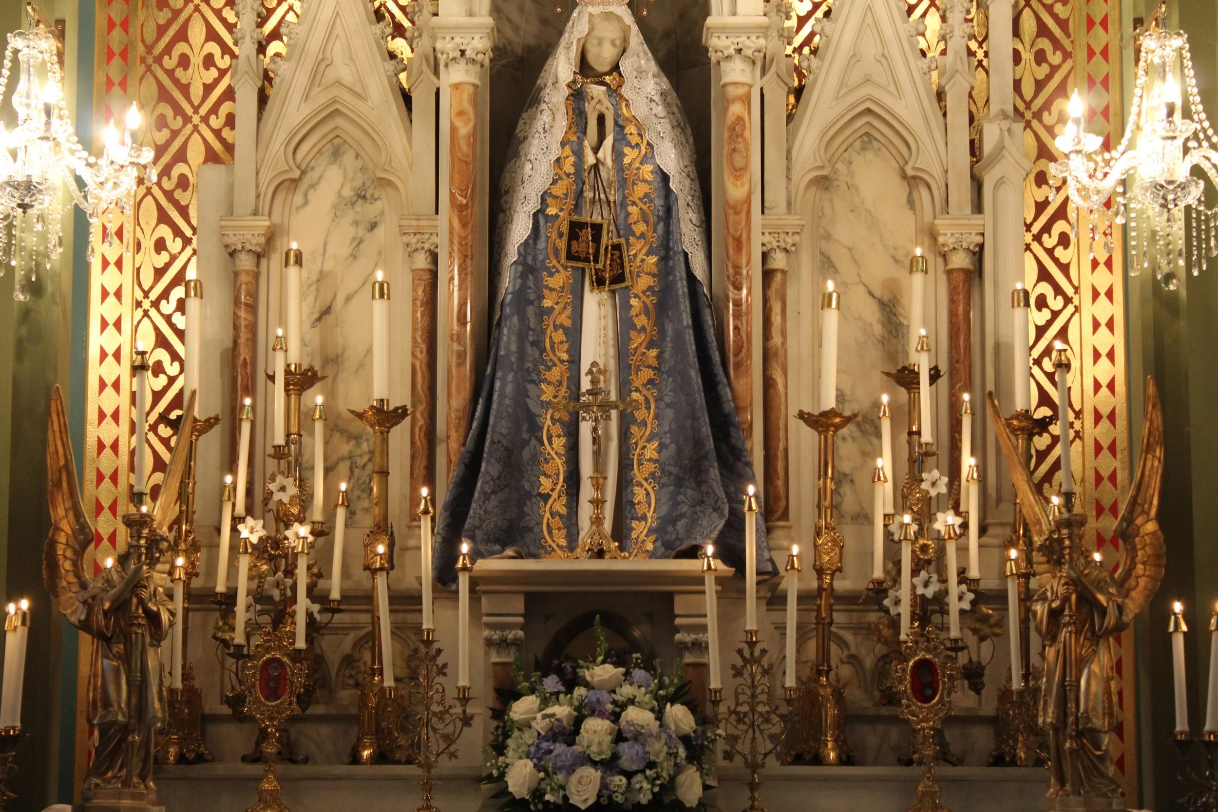 Landscape Photo of The Marion Altar on the Feast of the Assumption of the Blessed Virgin Mary 2025