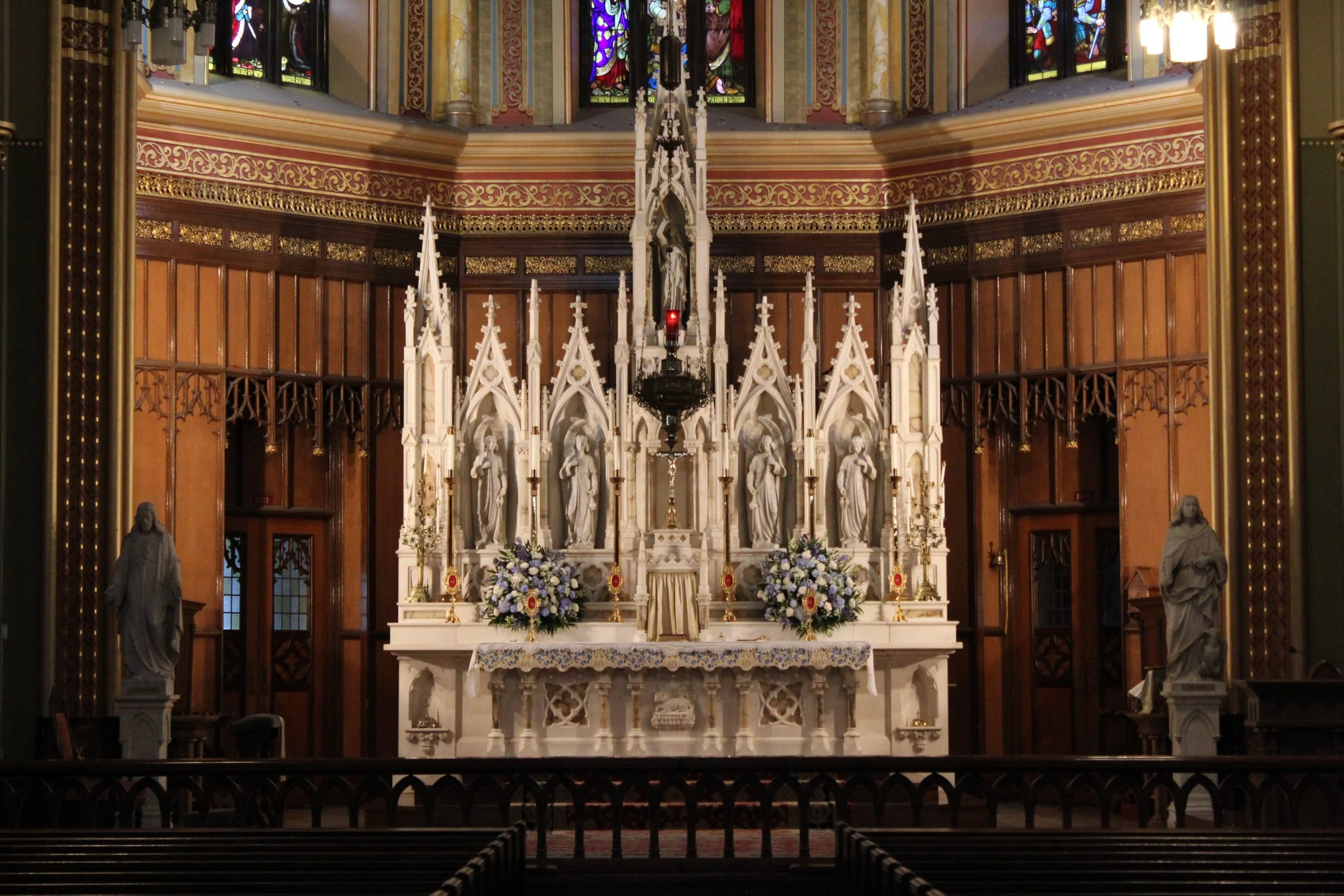 Landscape Photo of The Altar on the Feast of the Assumption of the Blessed Virgin Mary 2025