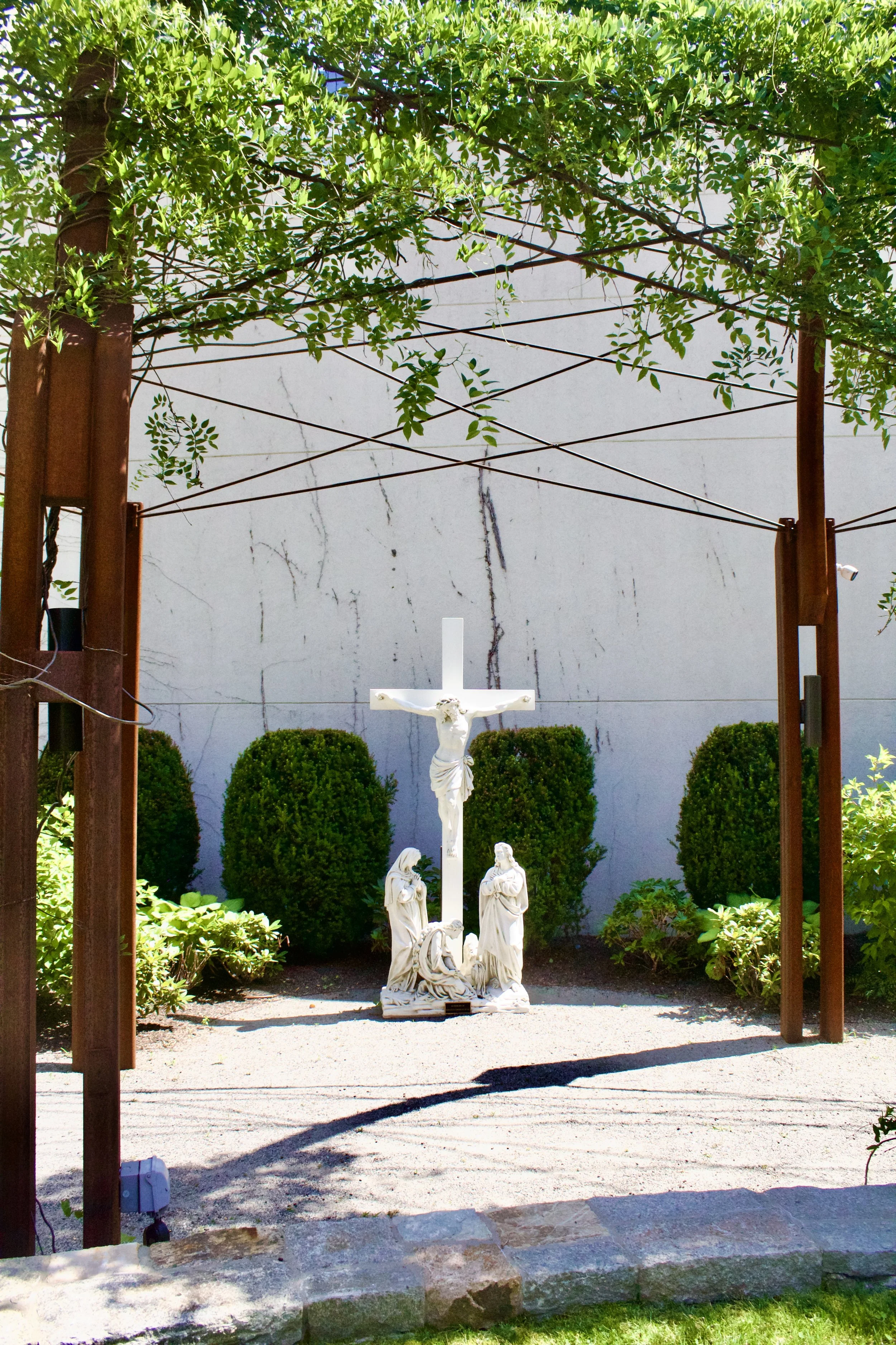 Portrait Photo of the Crucifix in the Piazza 2025