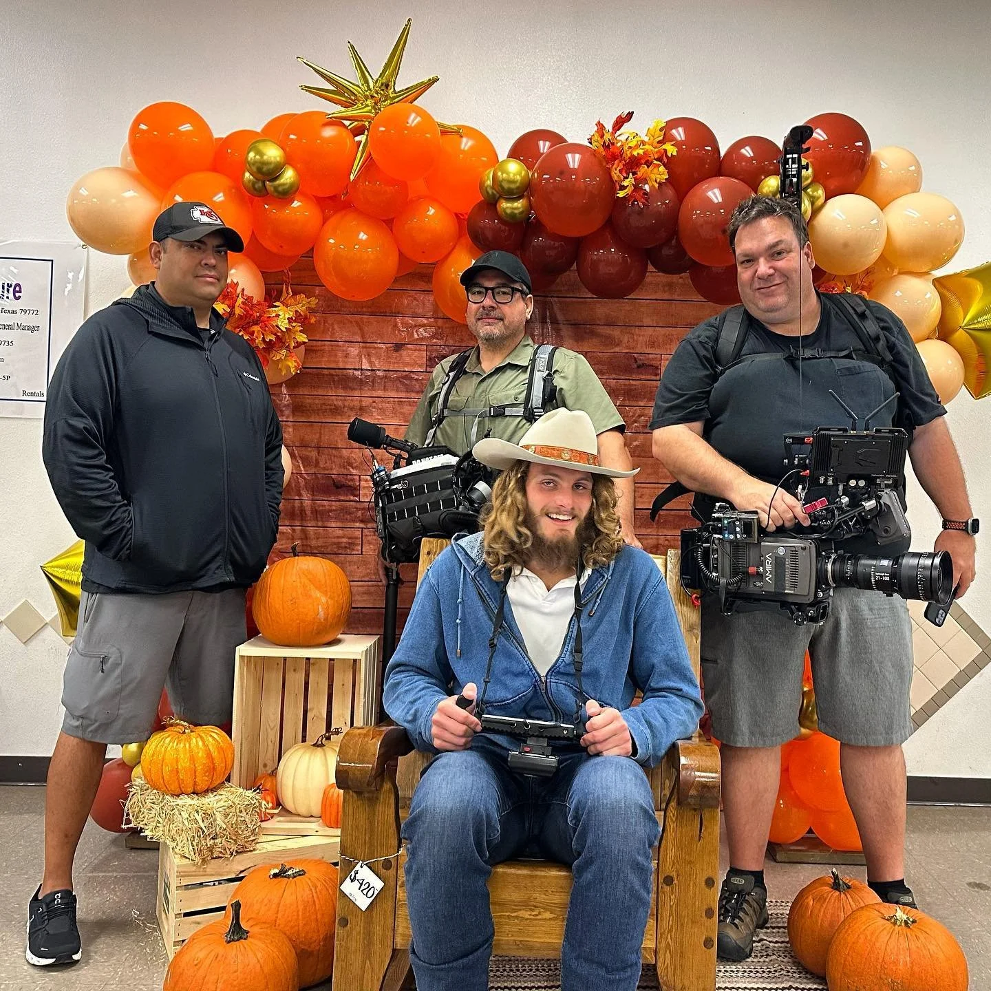 it&rsquo;s fall festival time in pecos,tx w/ breckyn hagar, @haaksmanmedia, and chris gomez.