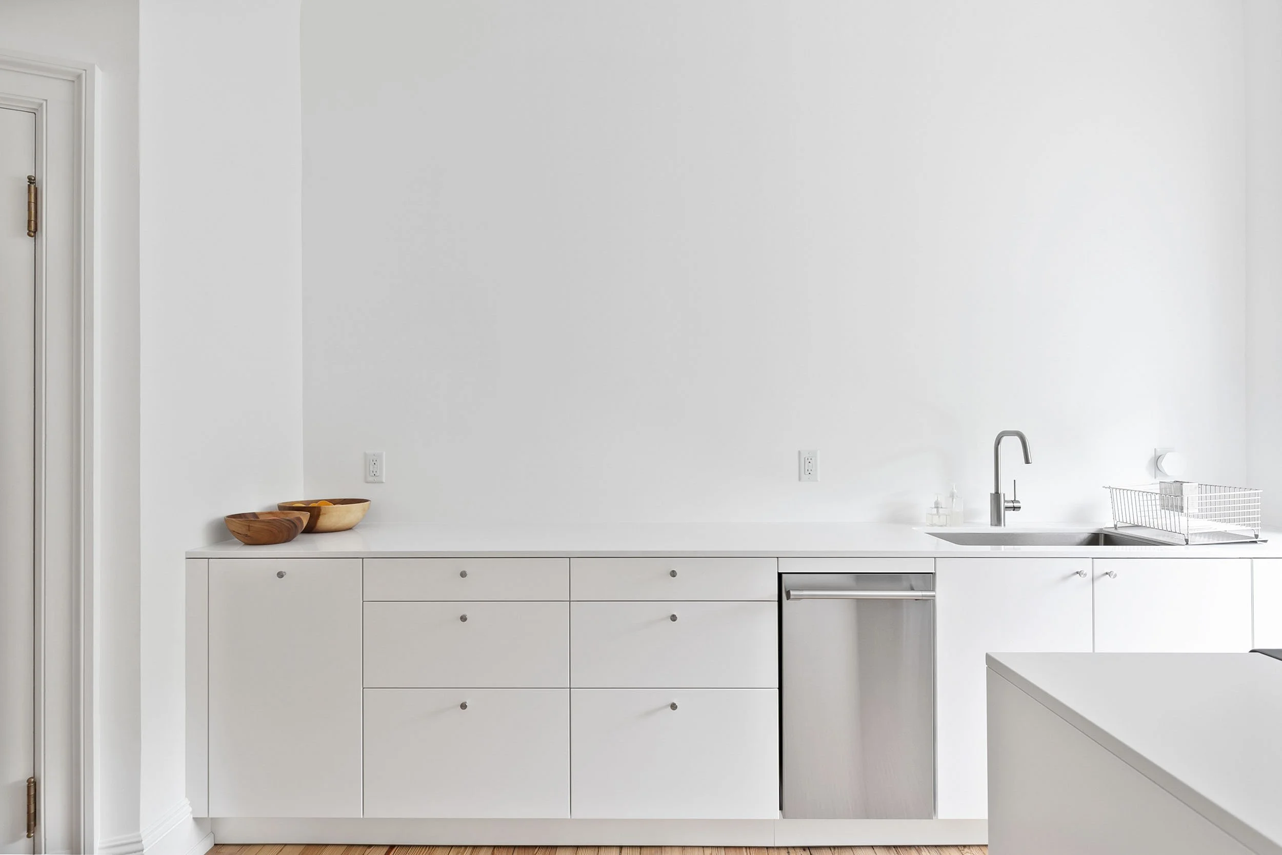 A Modern IKEA Kitchen Renovation Complements a Historic Home