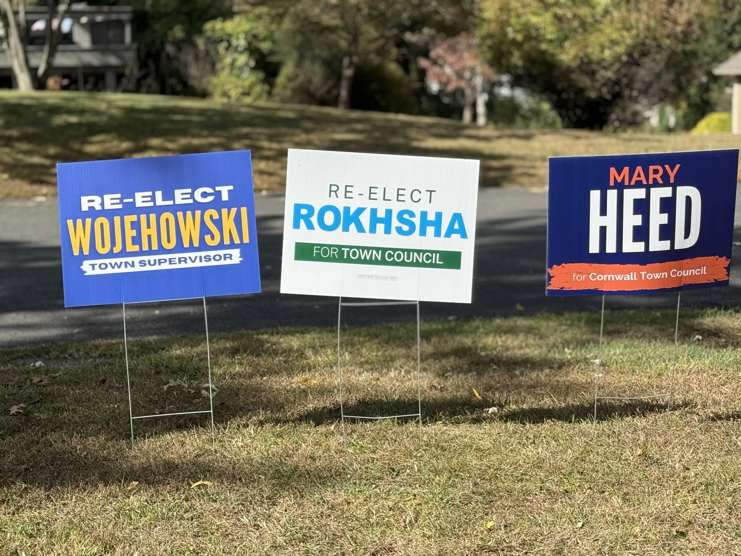 Support Your Candidates—Put up Some Signs!