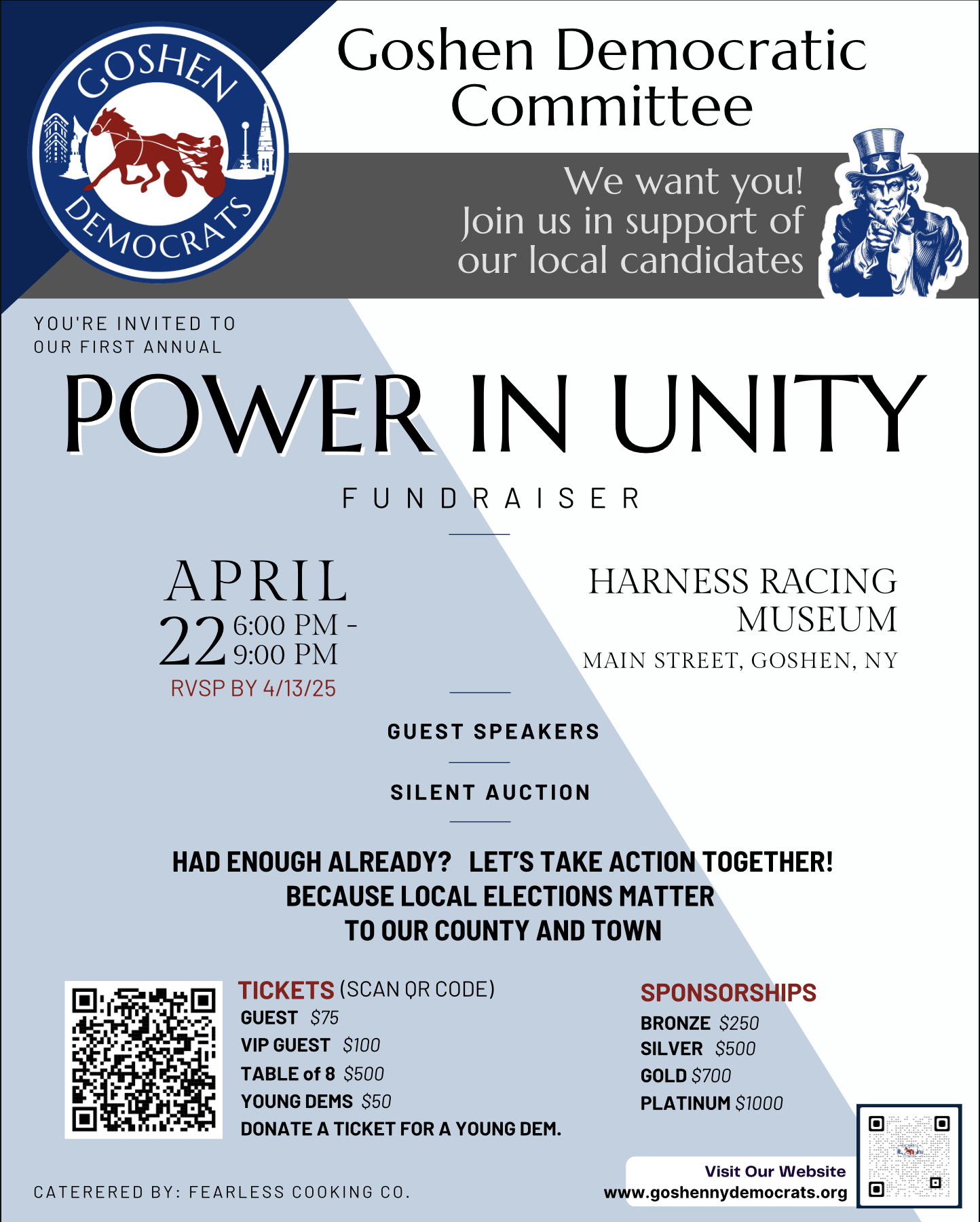 Power in Unity Fundraising Dinner (Goshen Dems)