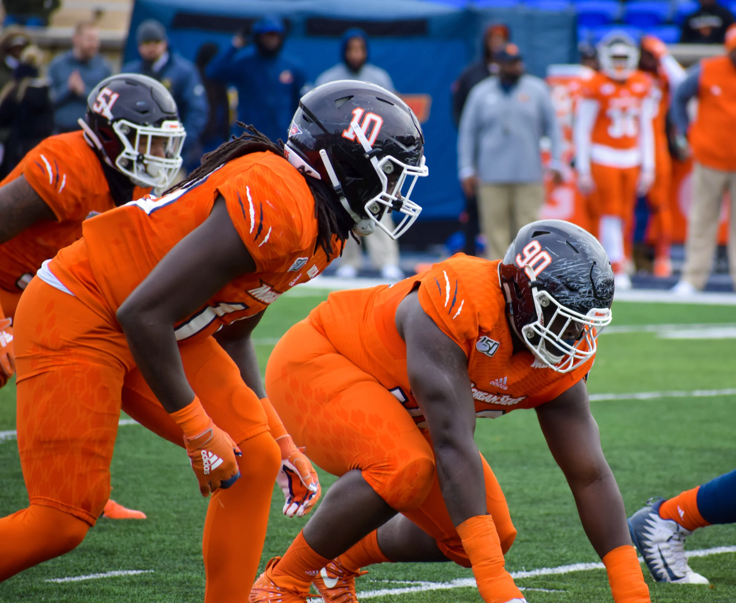  Morgan State defeated NC A&amp;T 22-16 on Saturday.. It marked the 2nd year in a row&nbsp; the Bears defeated the nationally ranked&nbsp;&nbsp;Aggies. It&nbsp;was only the 2nd win of the season for Morgan State who now sit at 2-8 overall. NC A&amp;T