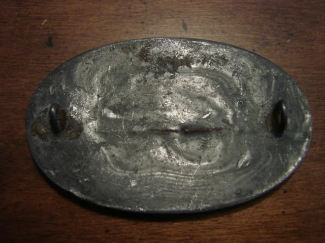 Very nice non-dug US boxplate